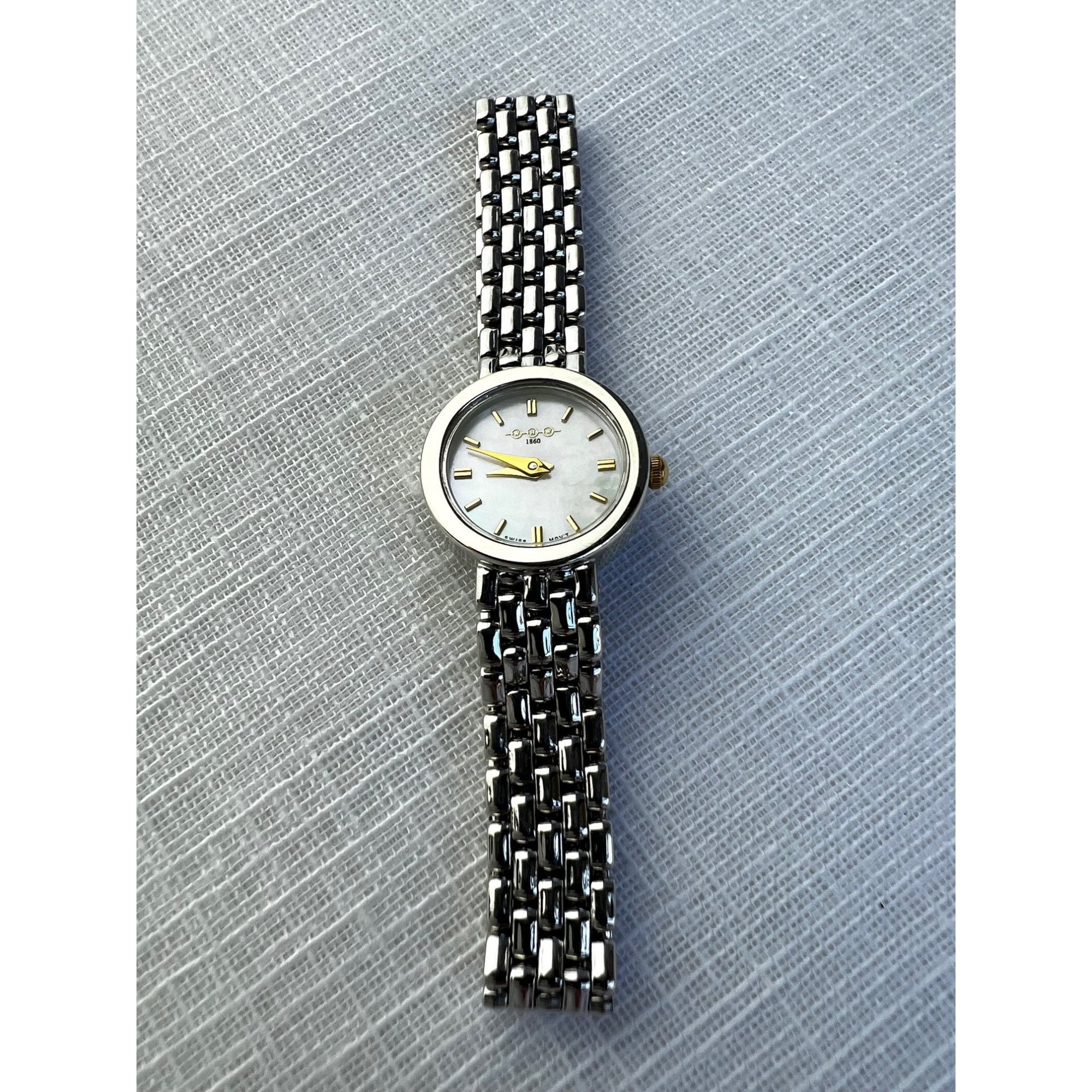 W.H.Wilmot 9ct White Gold Pre-Owned Watch