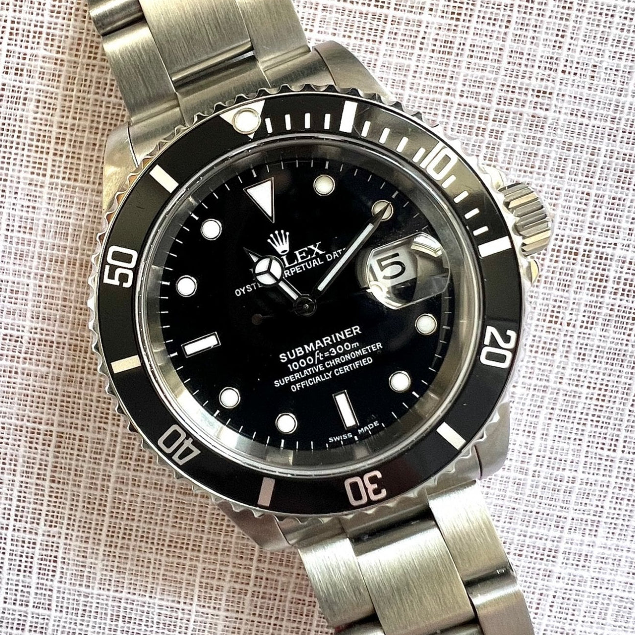 Rolex Submariner Oyster Perpetual Pre-Owned Watch