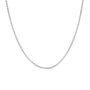 16" Sterling Silver Continuous Filed Box Belcher Chain