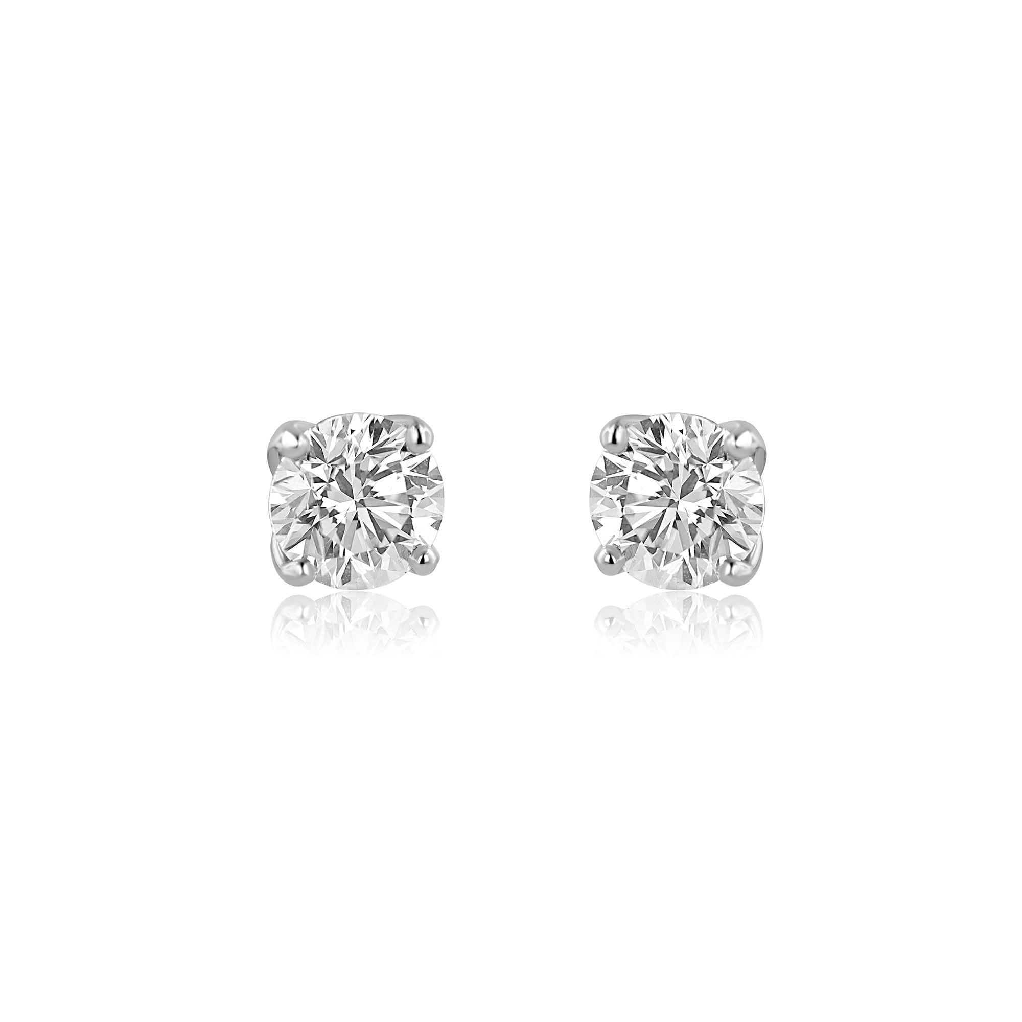1.60ct Round Diamond Stud Earrings in Platinum