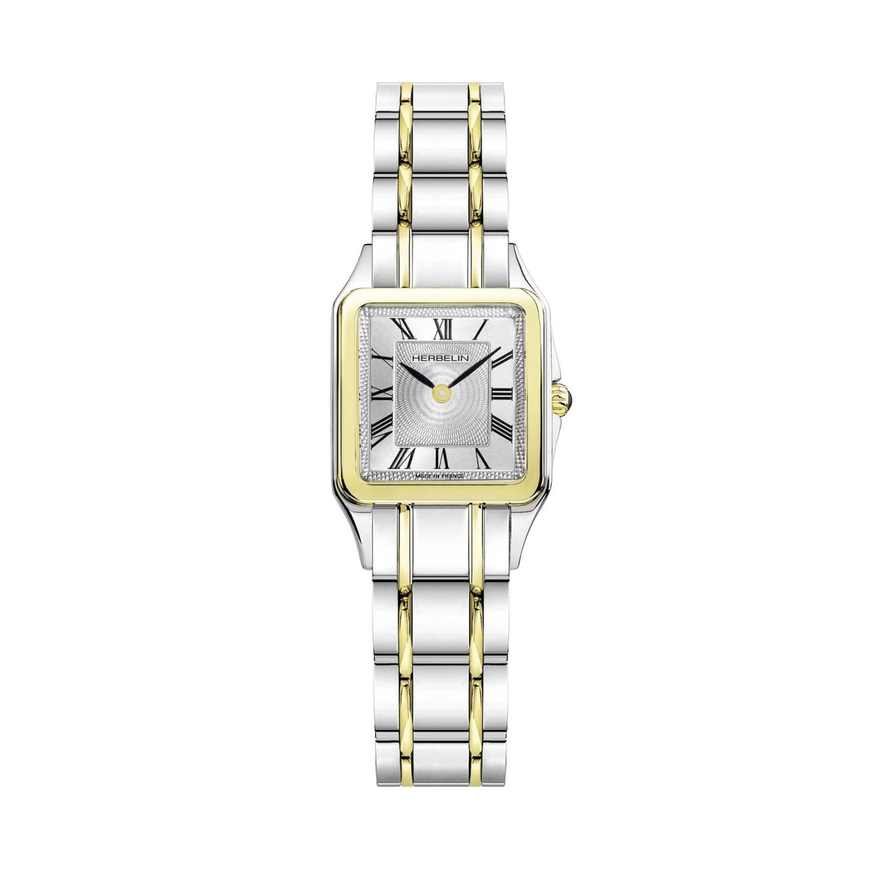 Women's Luna Two Tone Watch With Clear Face