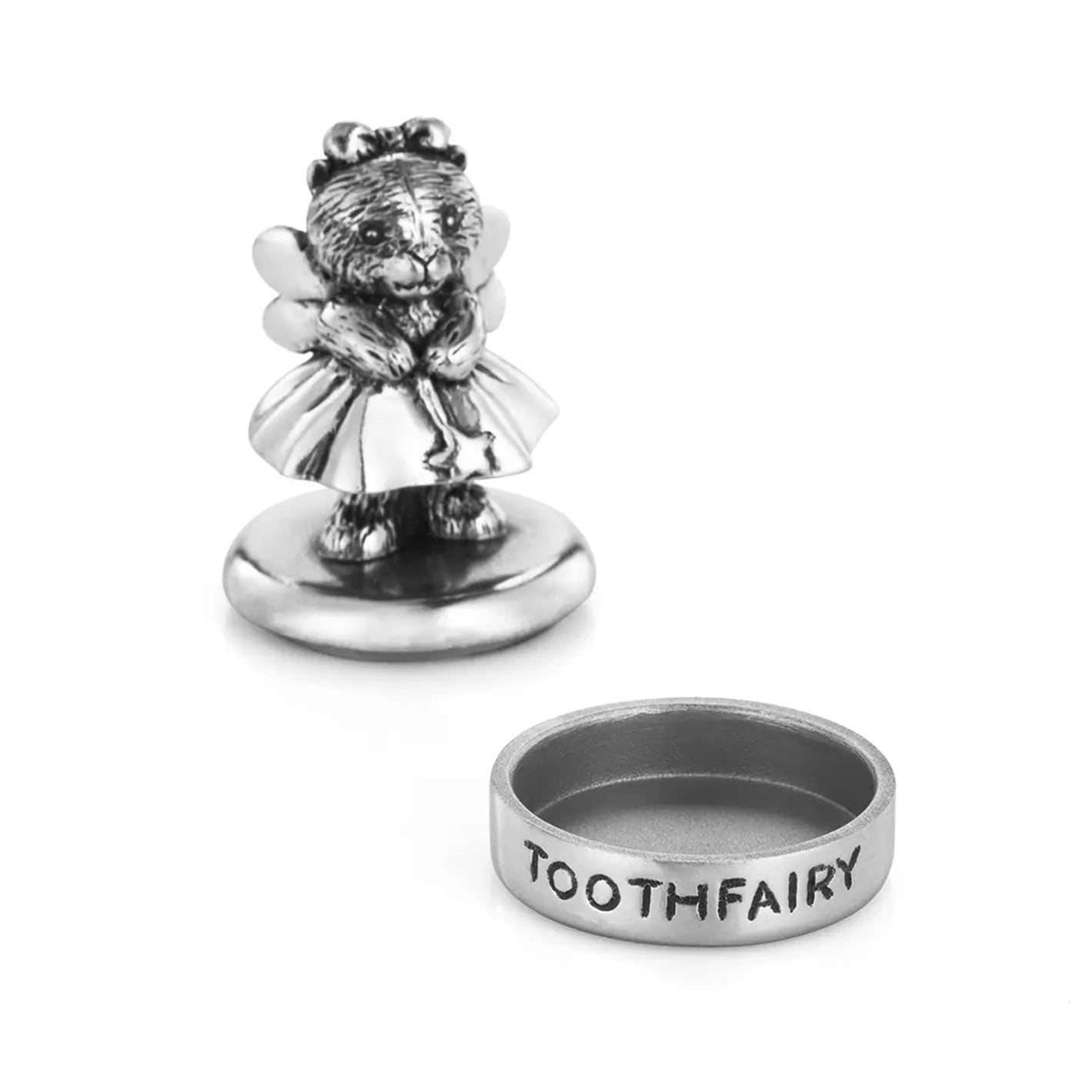 Pewter Teddy Bears Picnic Tooth Fairy Tooth Box