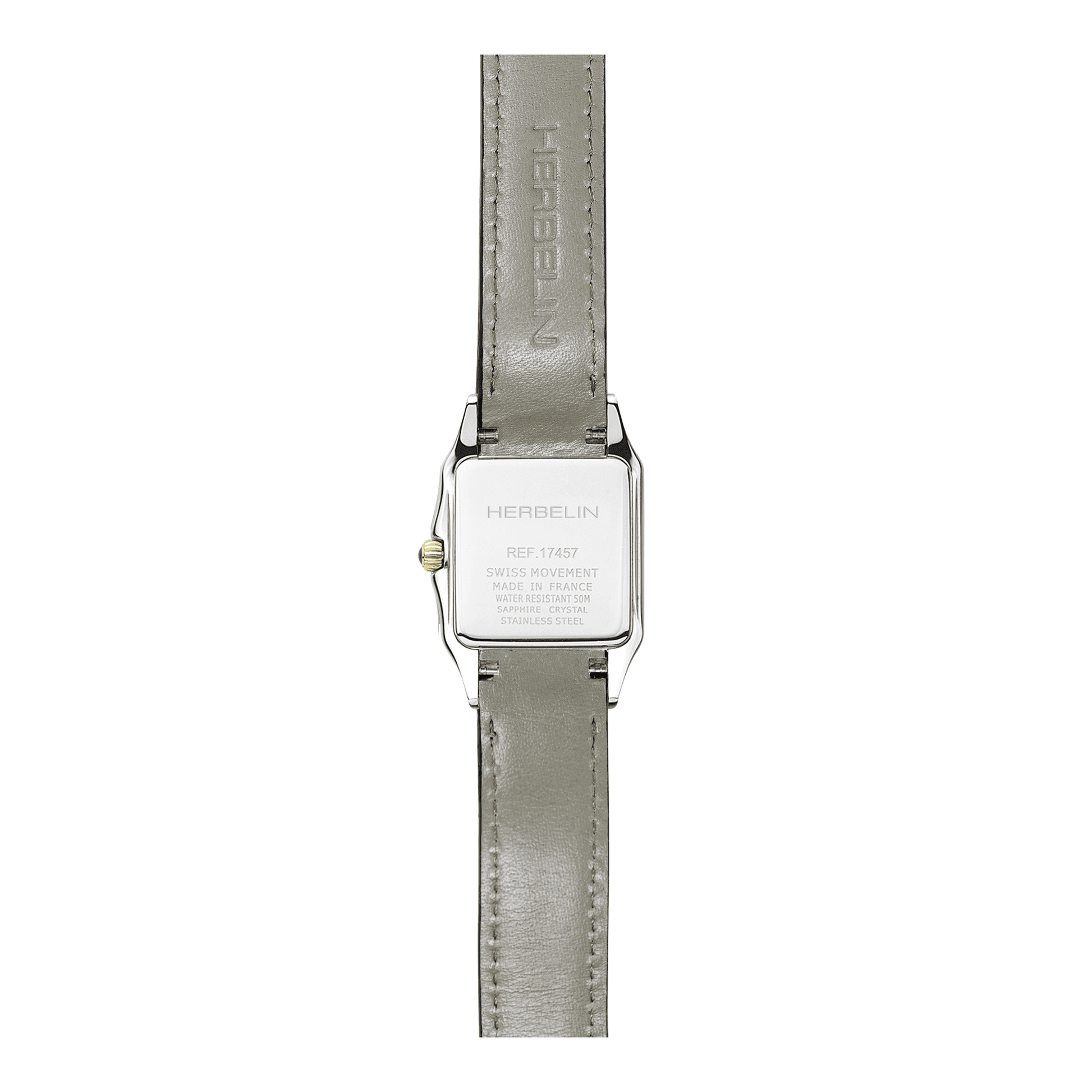 Women's Herbelin Luna Watch With Leather Strap