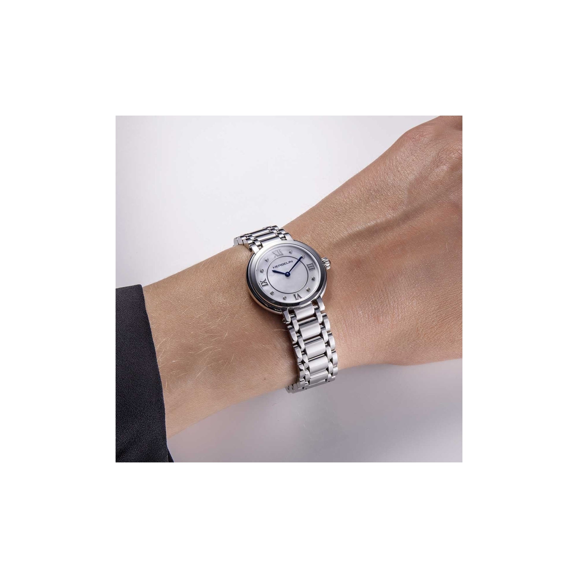 Herbelin Galet Mother of Pearl Ladies Watch