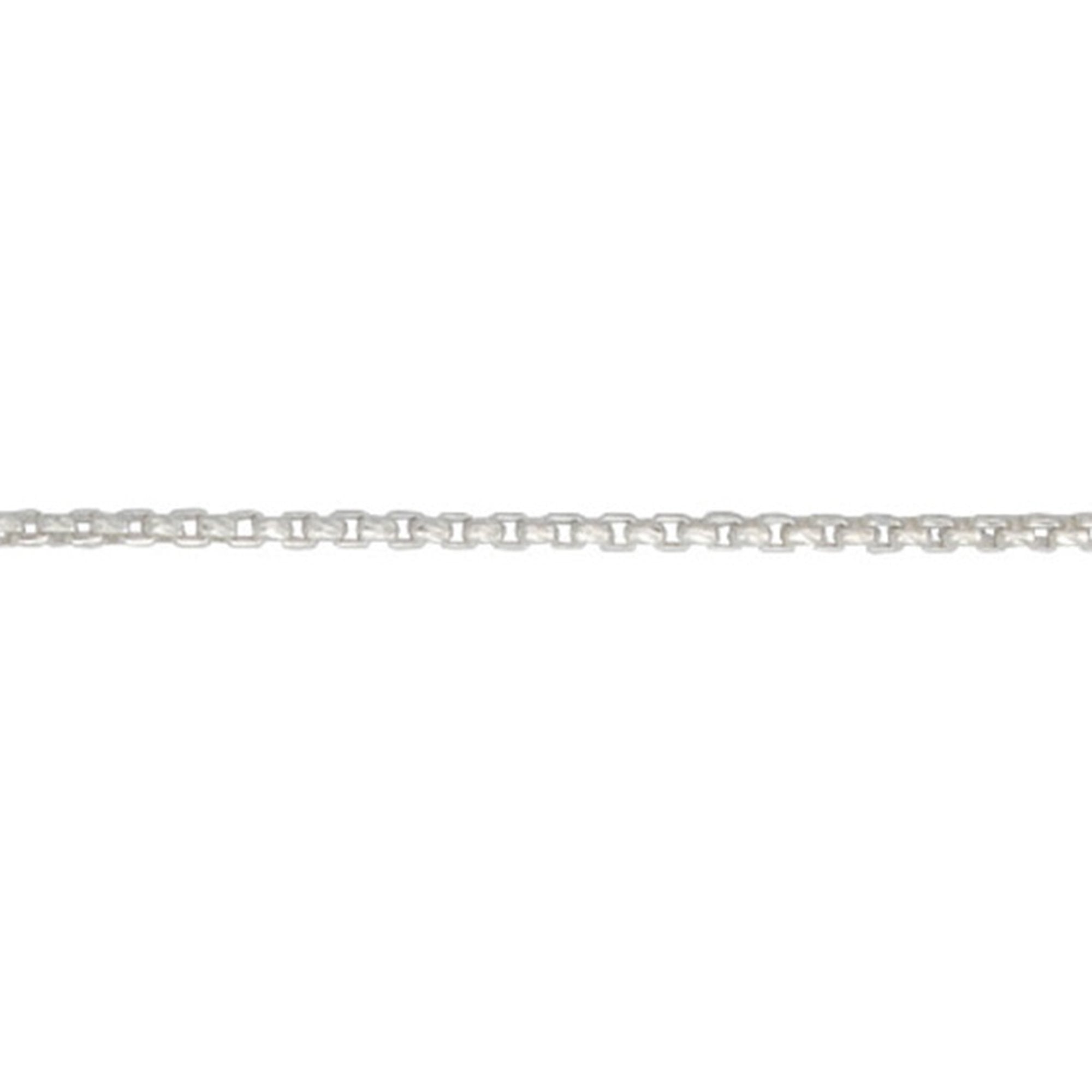 24" Sterling Silver Continuous Box Chain