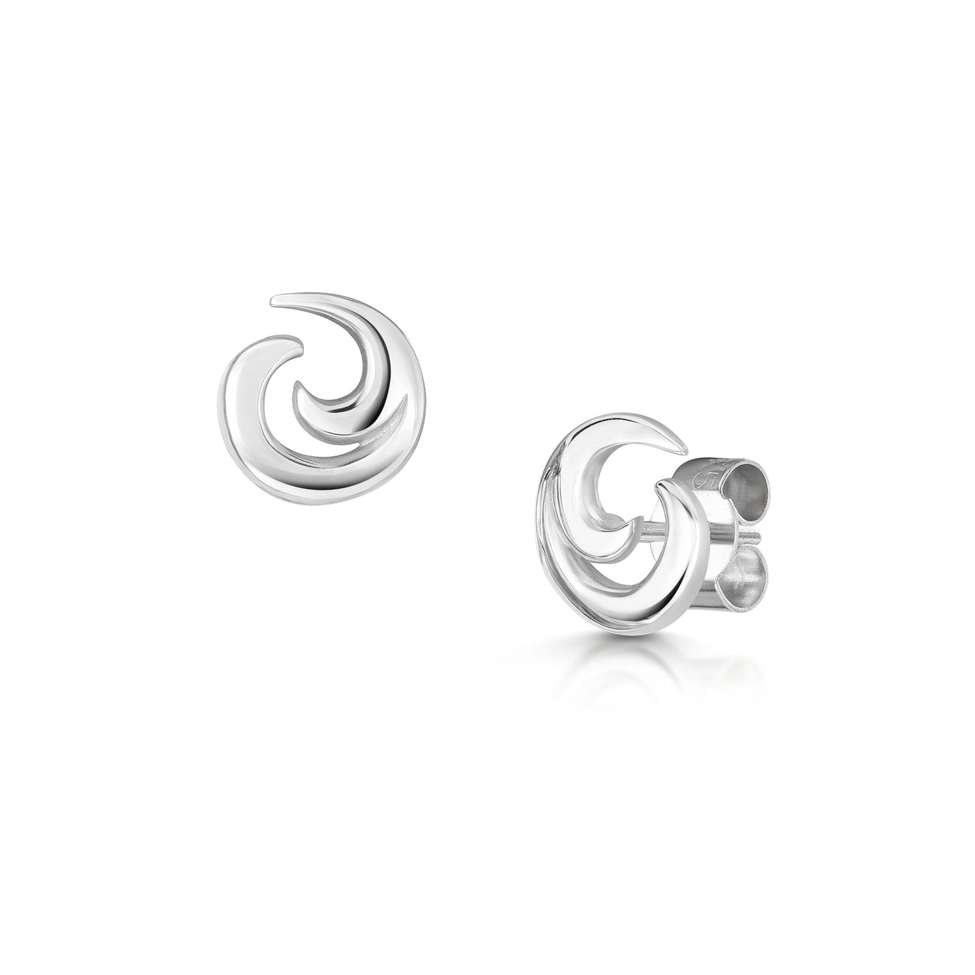 Unique Crashing Waves Gift Set in Sterling Silver