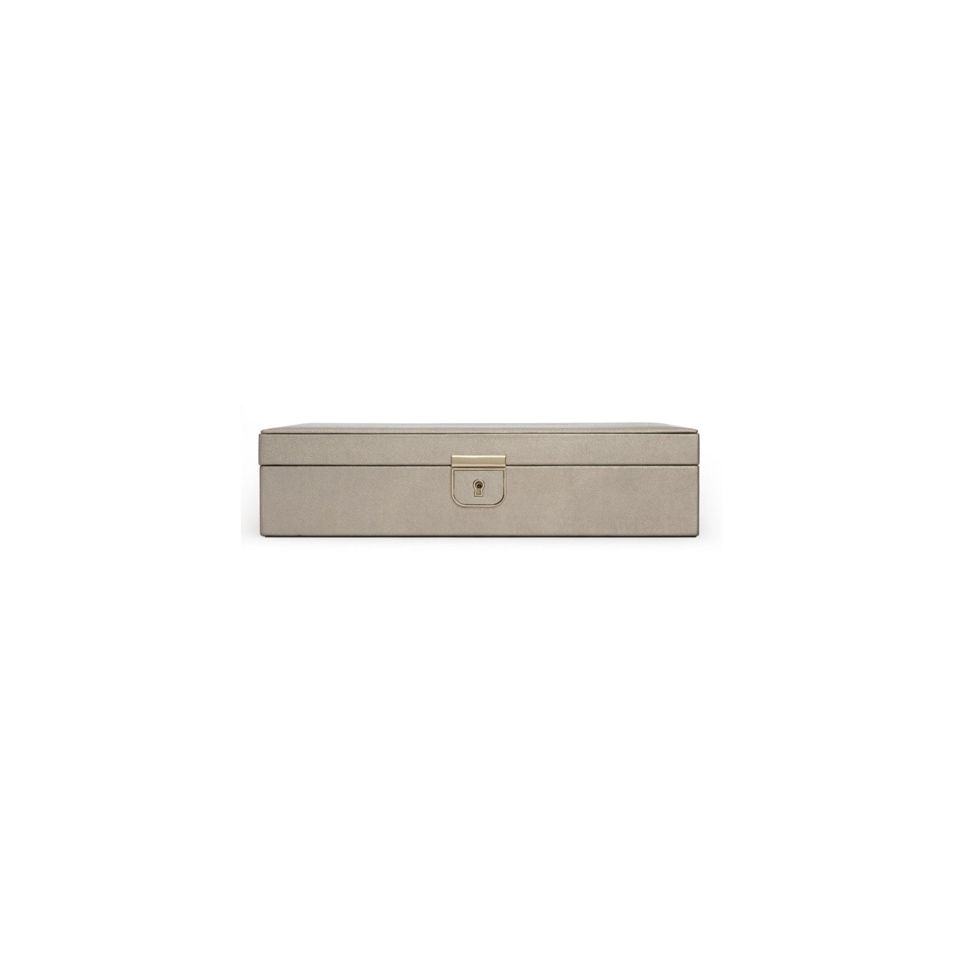 Palermo Pewter Leather Jewellery Box