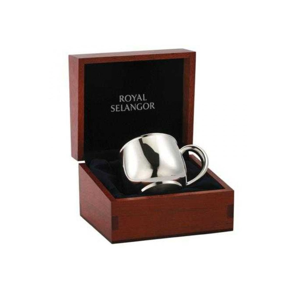 Children's Pewter Mug in Wooden Box