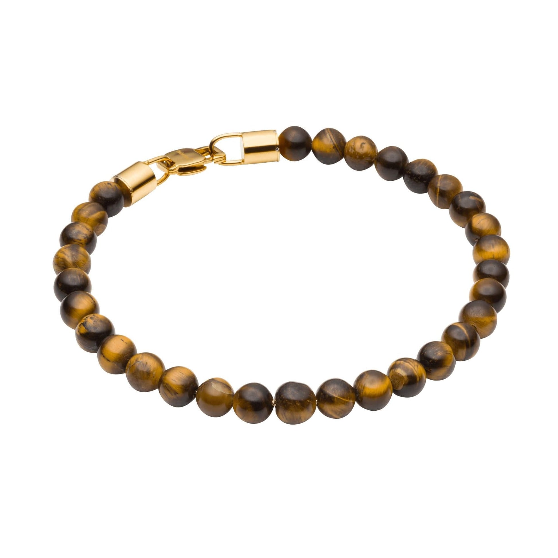 Fred Bennett Healing Tiger's Eye Bead Bracelet