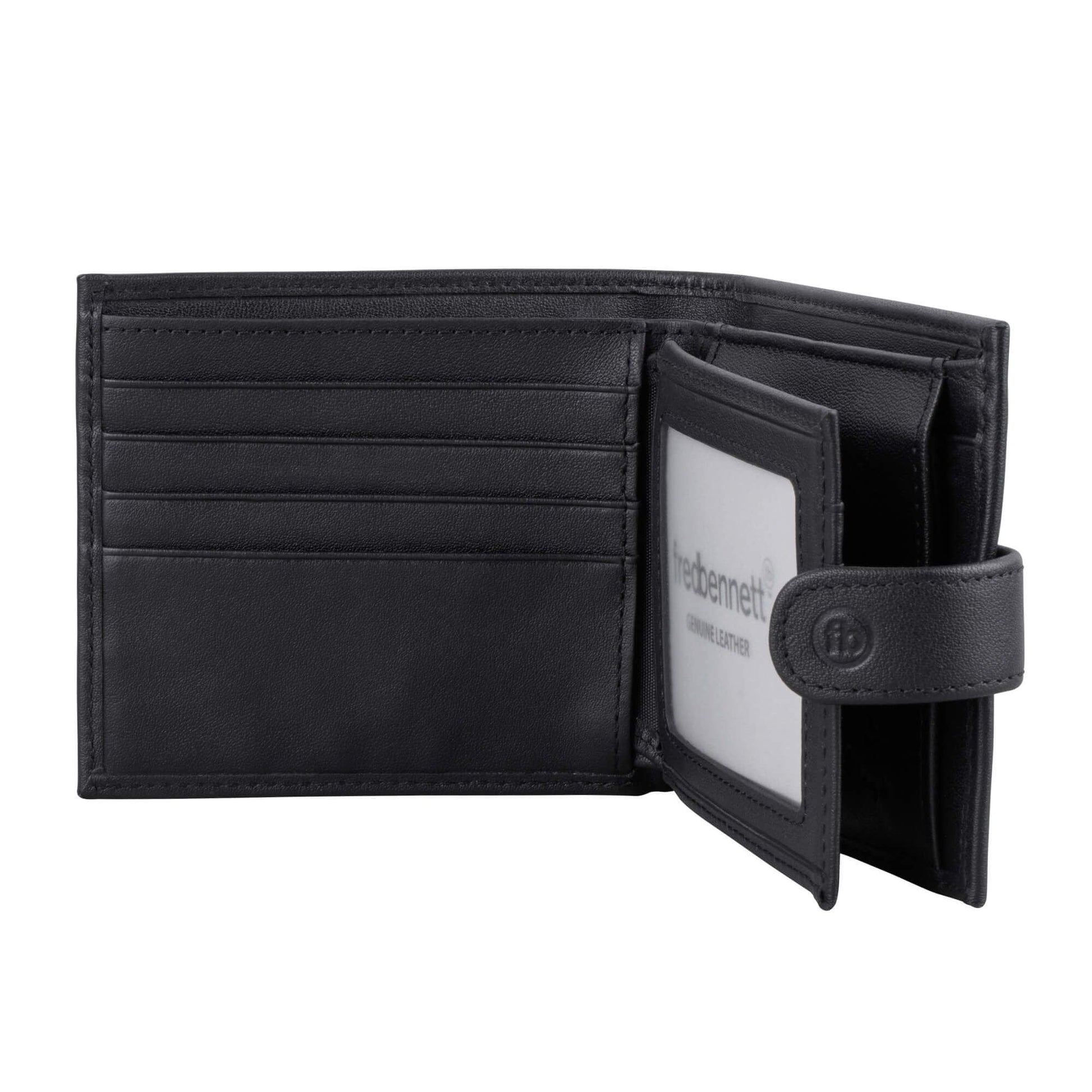 Fred Bennett Leather Wallet with Coin Purse