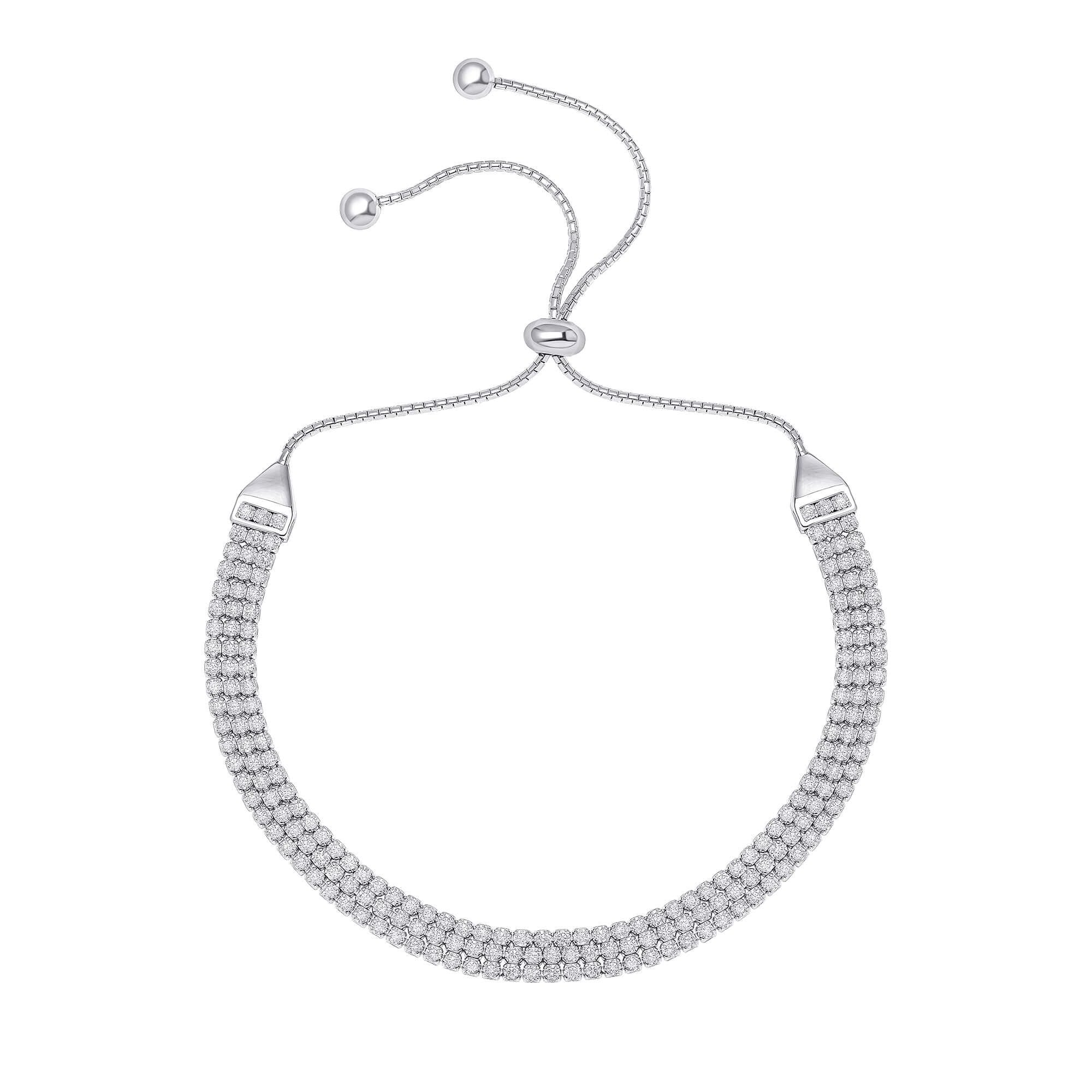 Multi Strand Cup Chain Bracelet