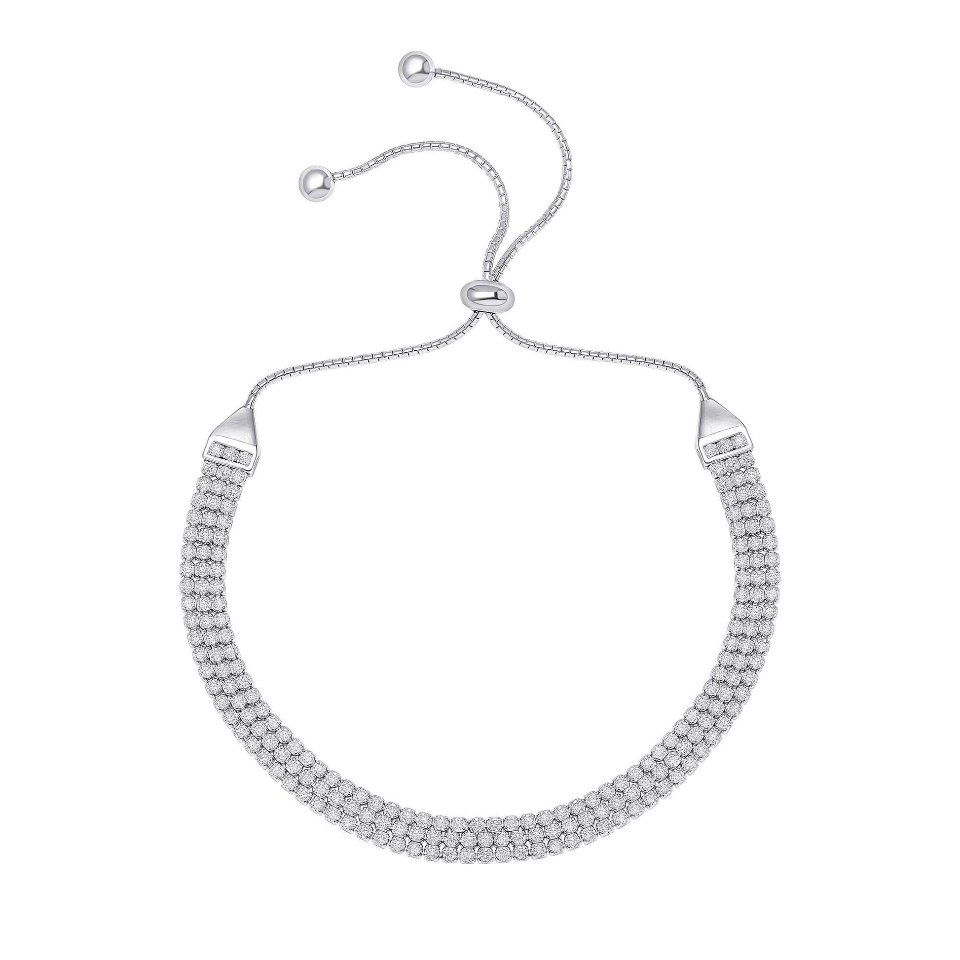Multi Strand Cup Chain Bracelet