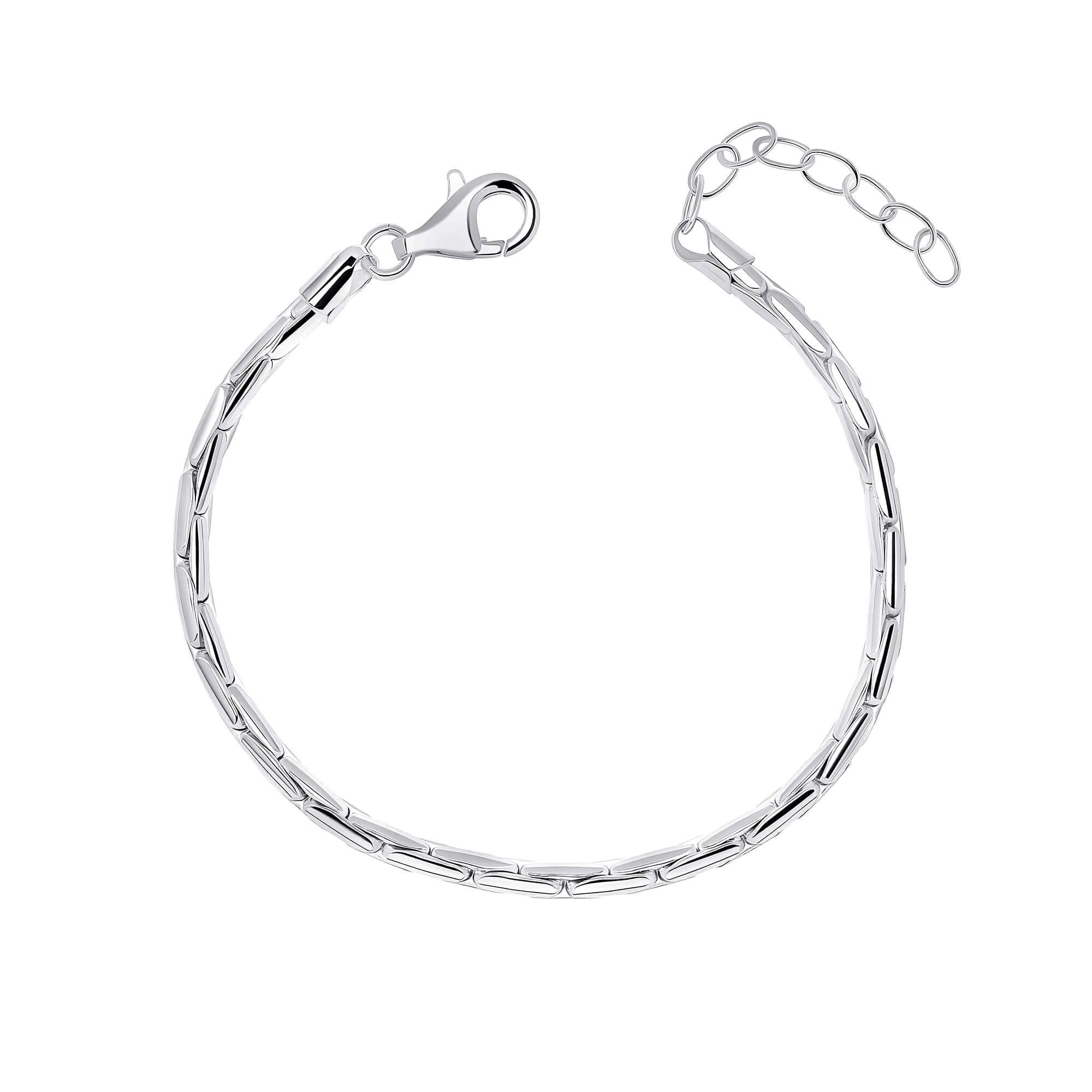 Organic Heavyweight Snake Chain Bracelet