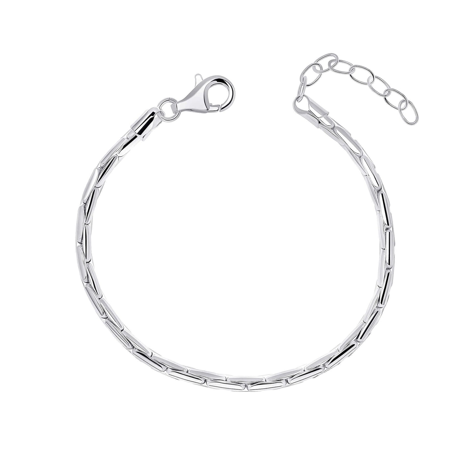 Organic Heavyweight Snake Chain Bracelet