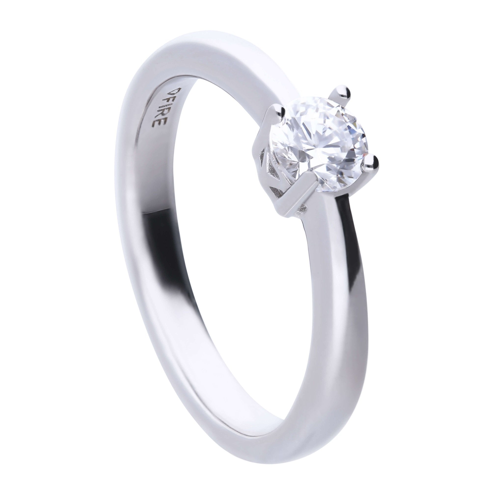 Diamonfire Four Claw Carat Ring