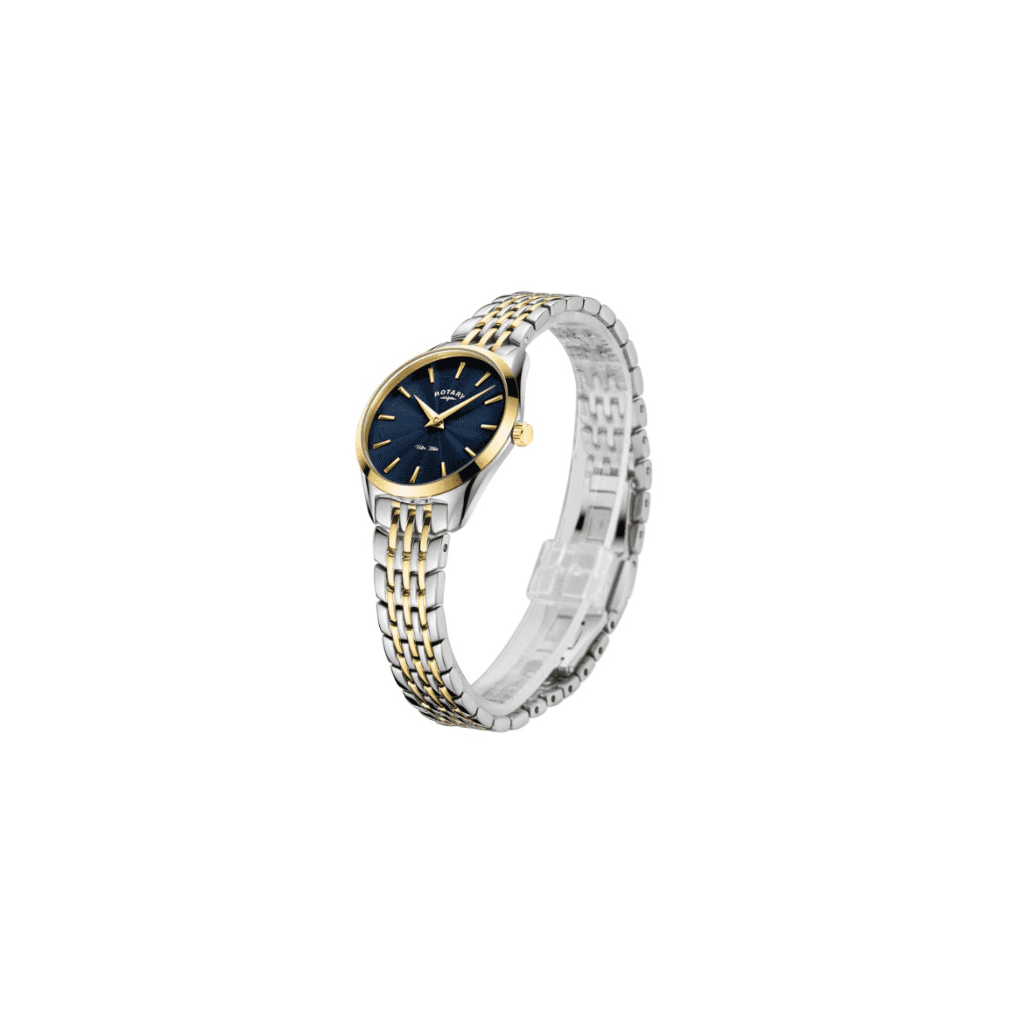 Ladies Rotary Ultra Slim Two Tone Watch