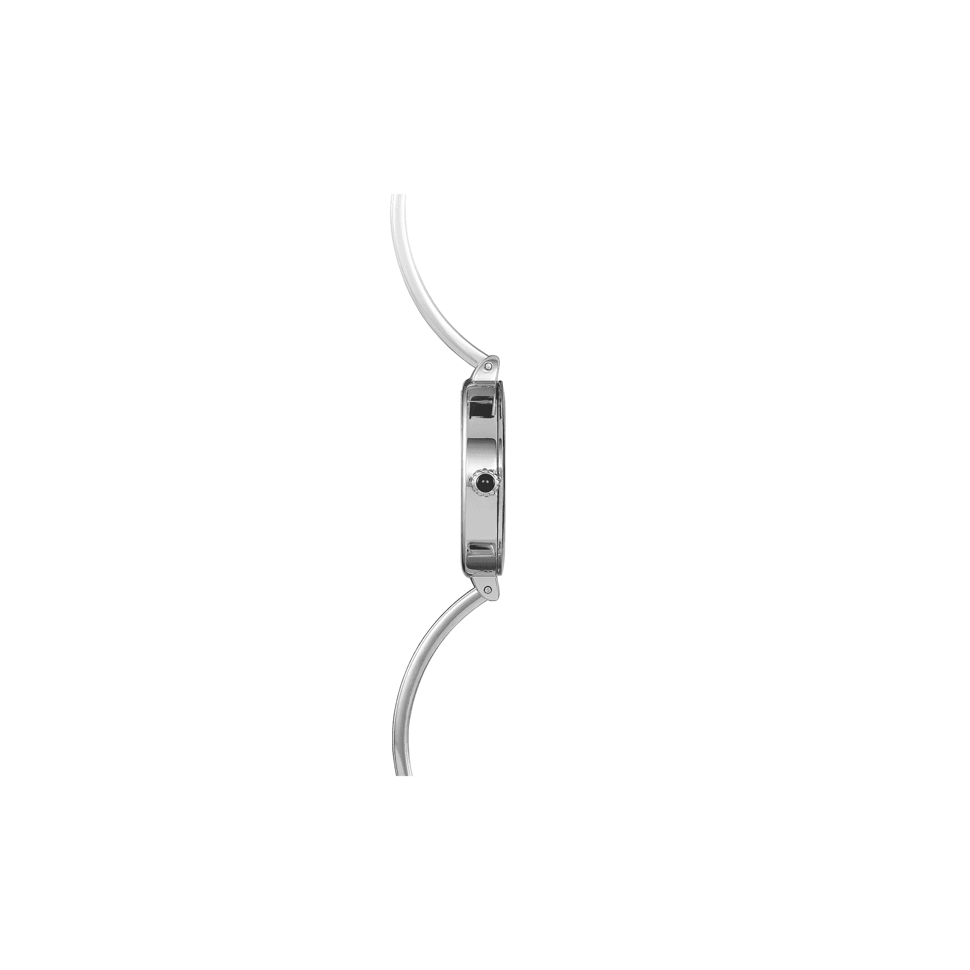 Ladies Herbelin Fil Watch in Stainless Steel with Slim Bangle Bracelet