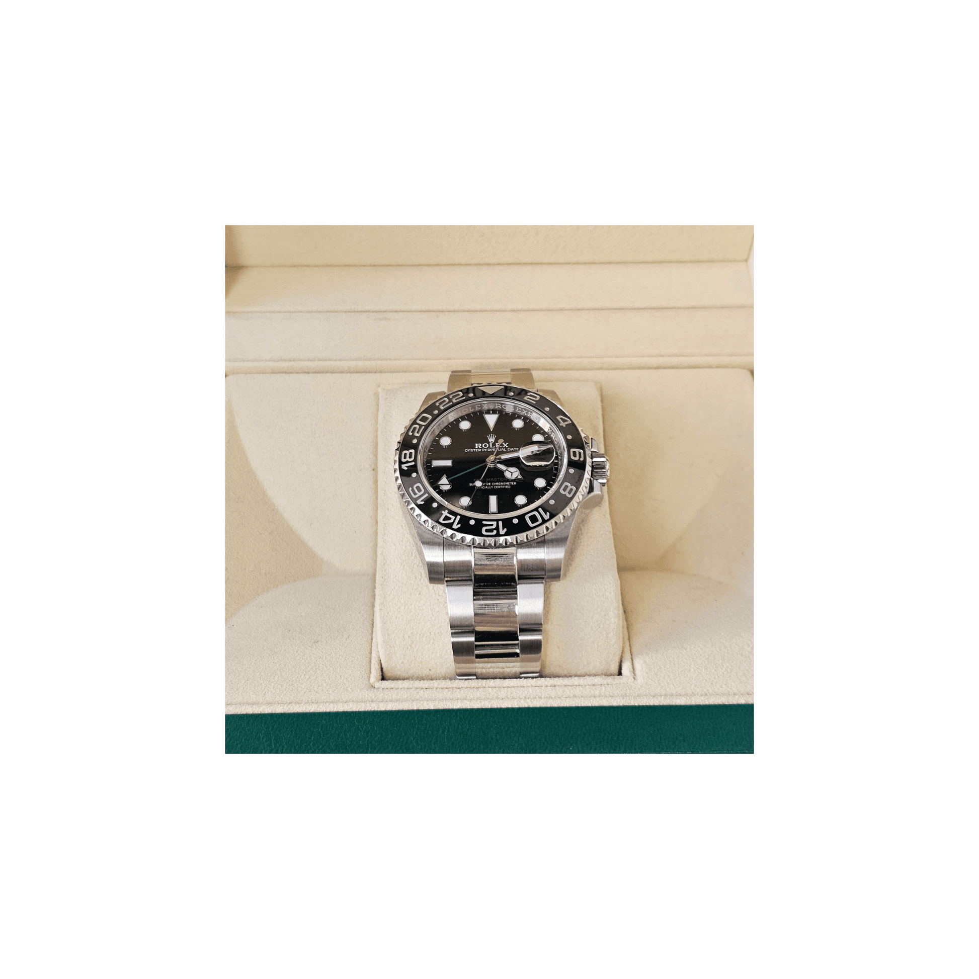 Rolex GMT Master II Oyster Perpetual Pre-owned Watch July 2018