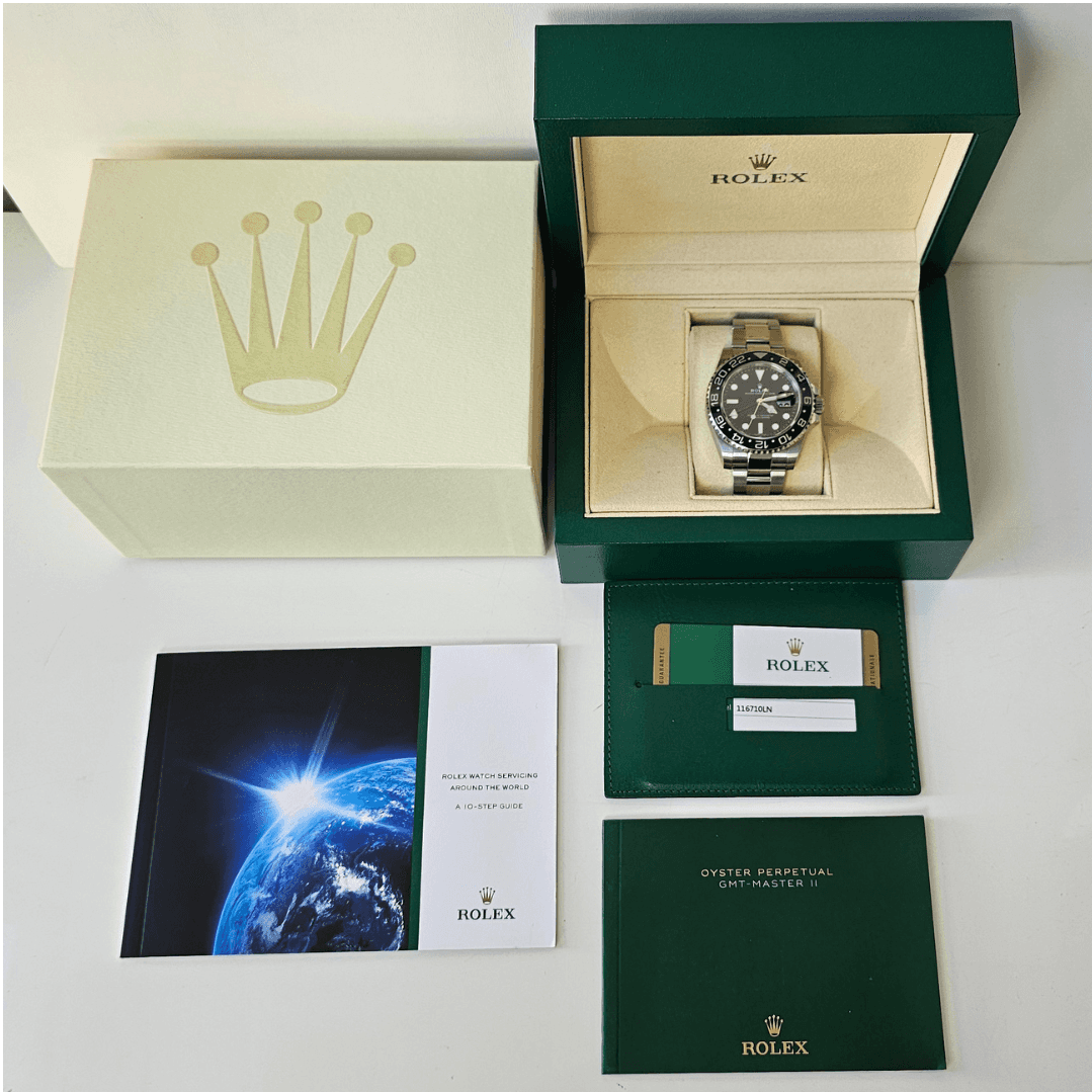 Rolex GMT Master II Oyster Perpetual Pre-owned Watch July 2018