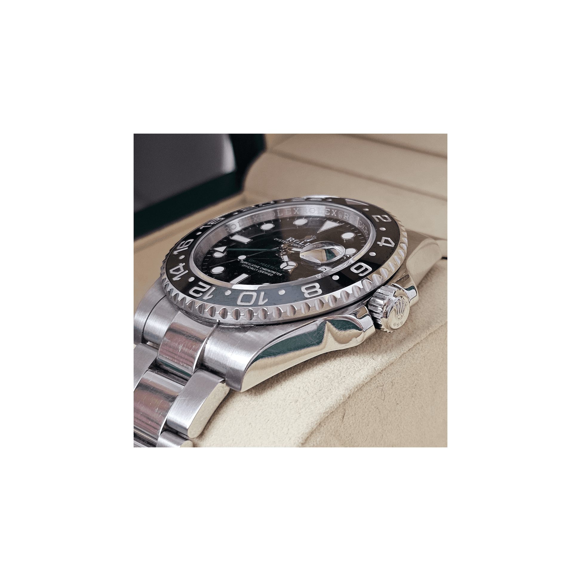 Rolex GMT Master II Oyster Perpetual Pre-owned Watch July 2018