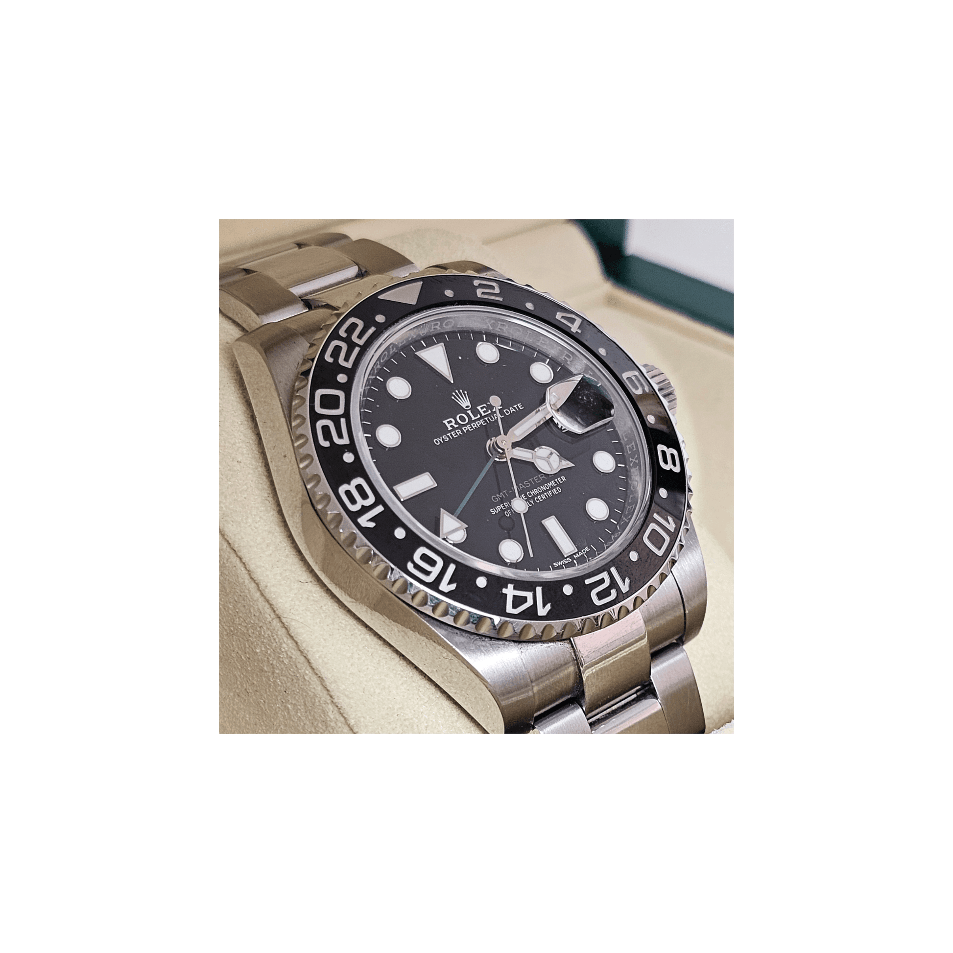 Rolex GMT Master II Oyster Perpetual Pre-owned Watch July 2018
