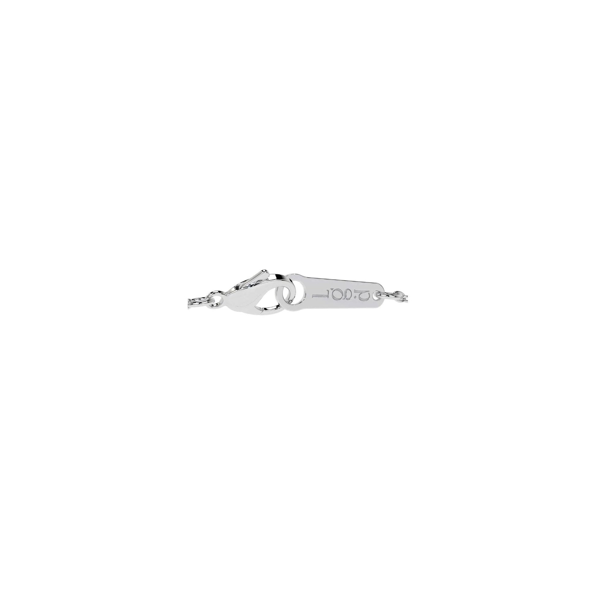 18ct White Gold 0.75ct RBC Lab Grown Diamond 'Victoria' Necklace