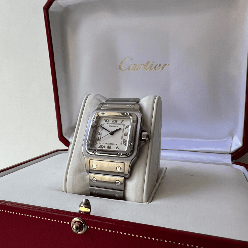 Cartier Santos Galbee 1994 Pre-Owned Watch