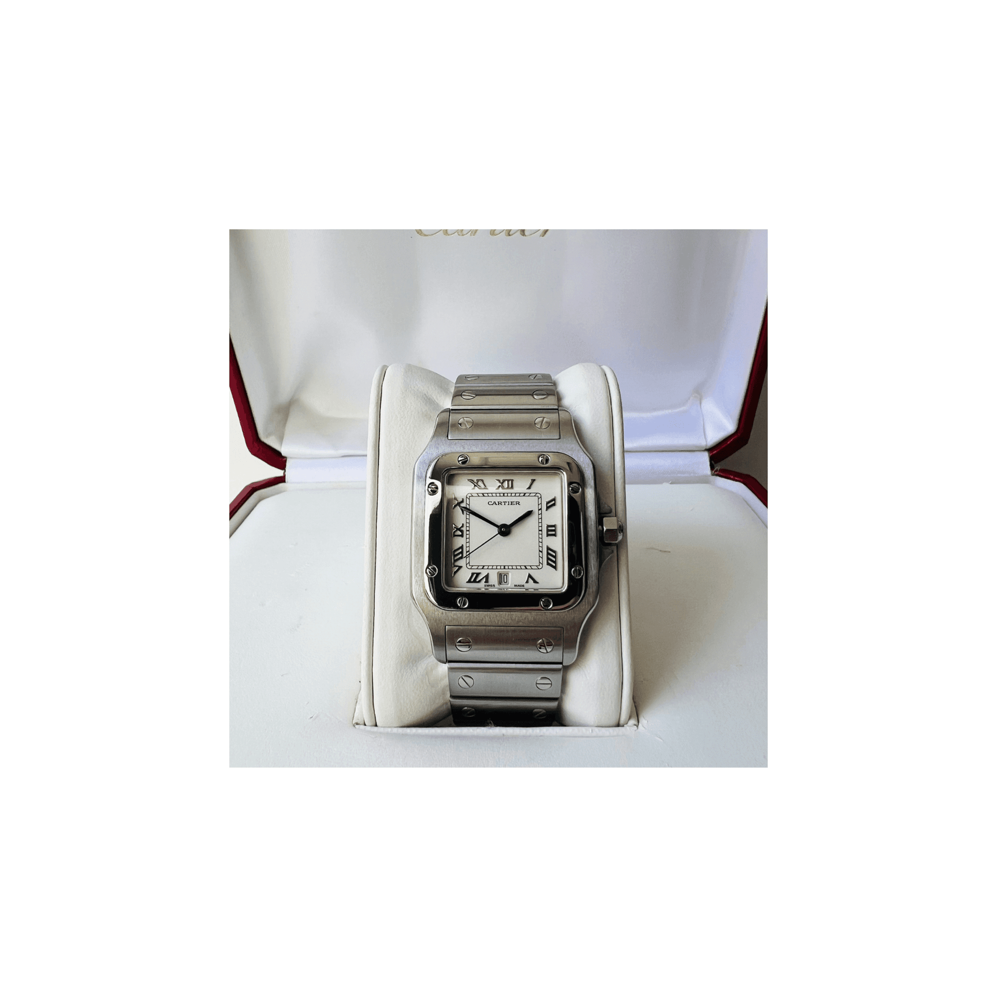 Cartier Santos Galbee 1994 Pre-Owned Watch