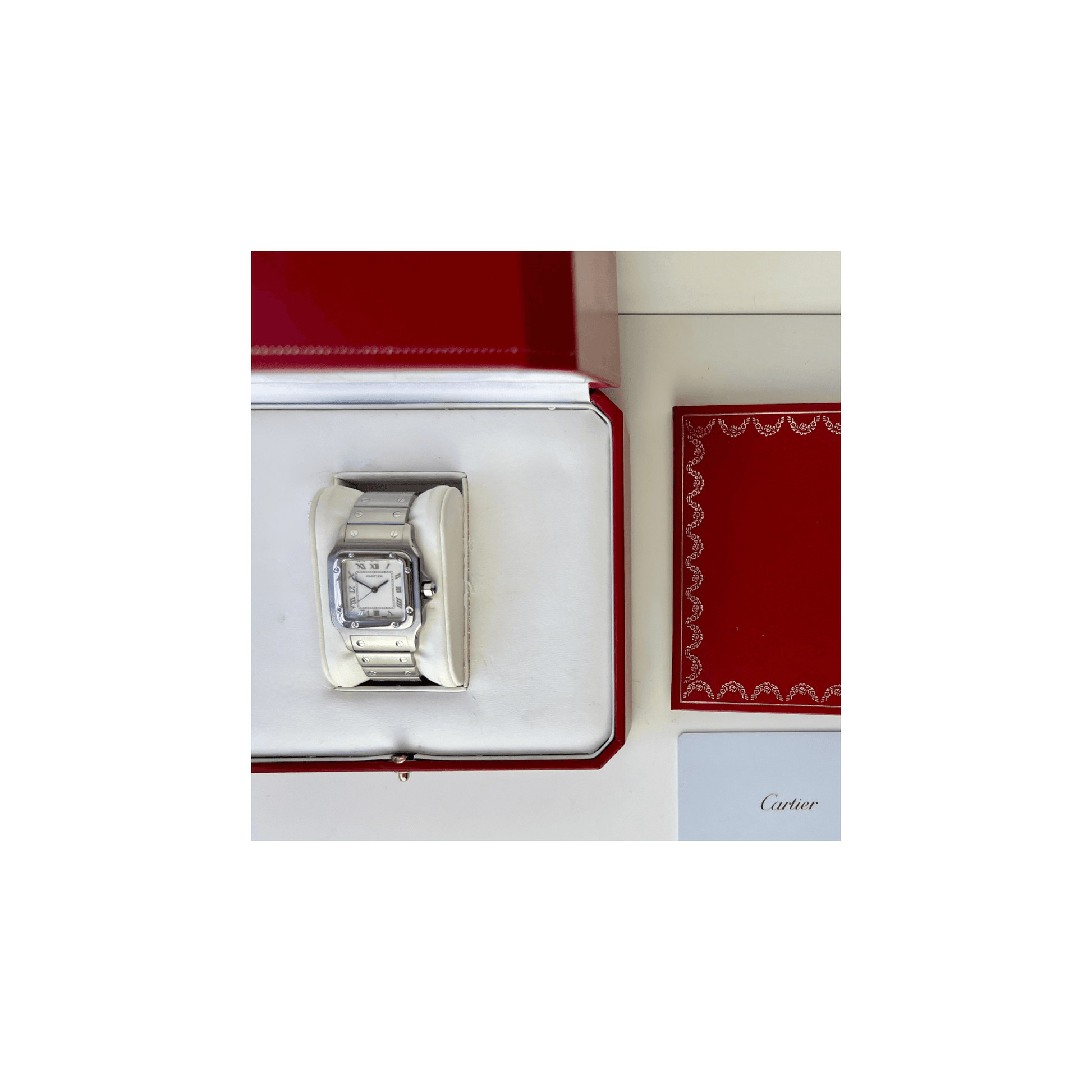 Cartier Santos Galbee 1994 Pre-Owned Watch