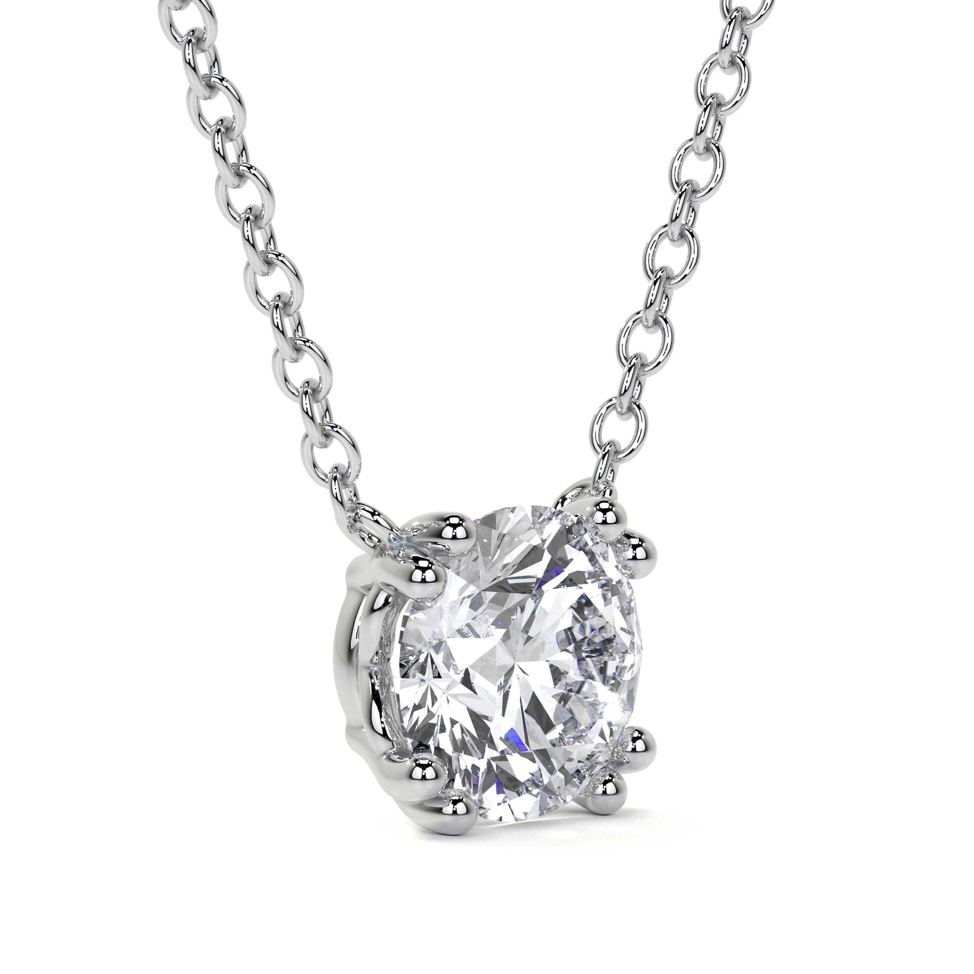 18ct White Gold 1.20ct Lab Grown Diamond 'Alice' Pendant