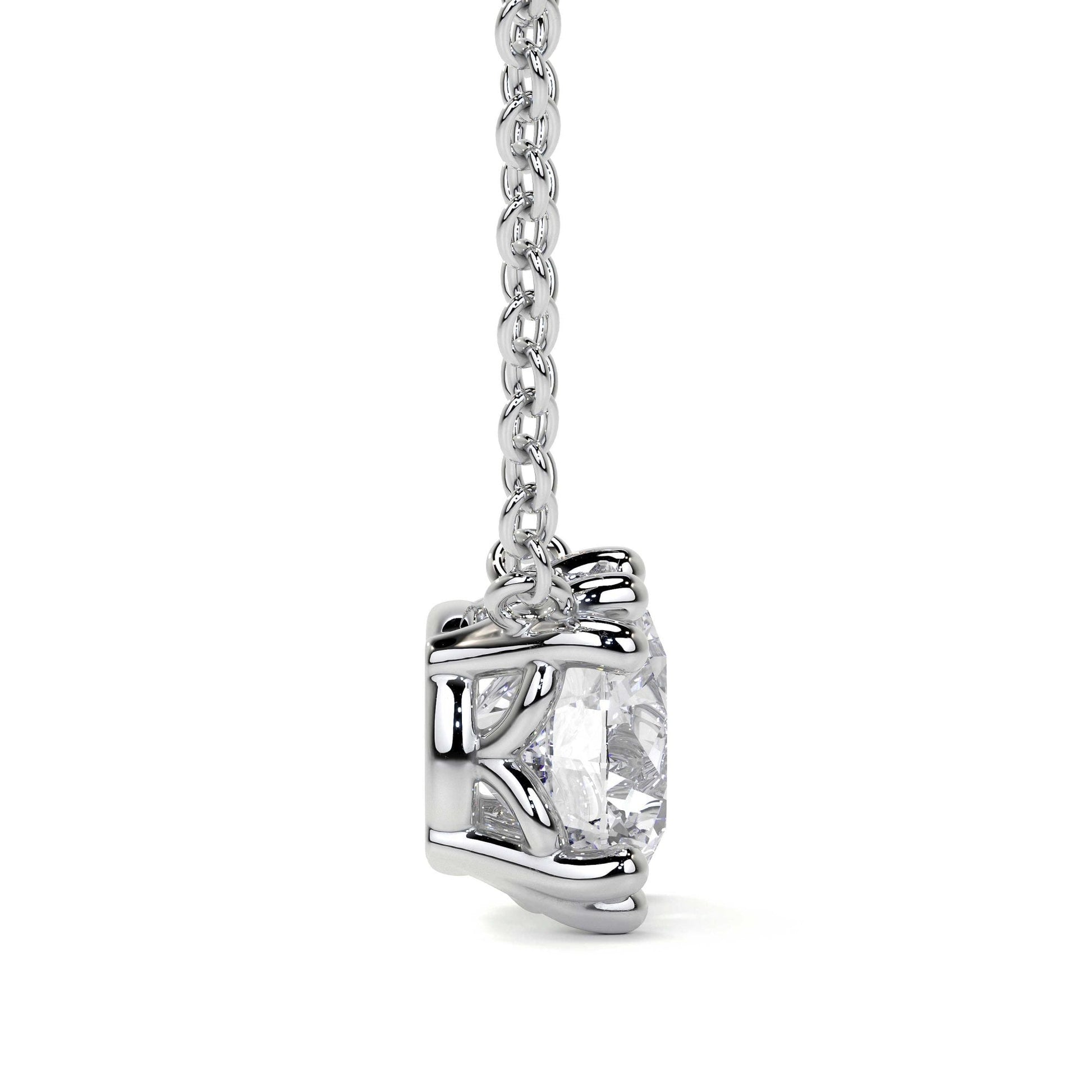 18ct White Gold 1.20ct Lab Grown Diamond 'Alice' Pendant