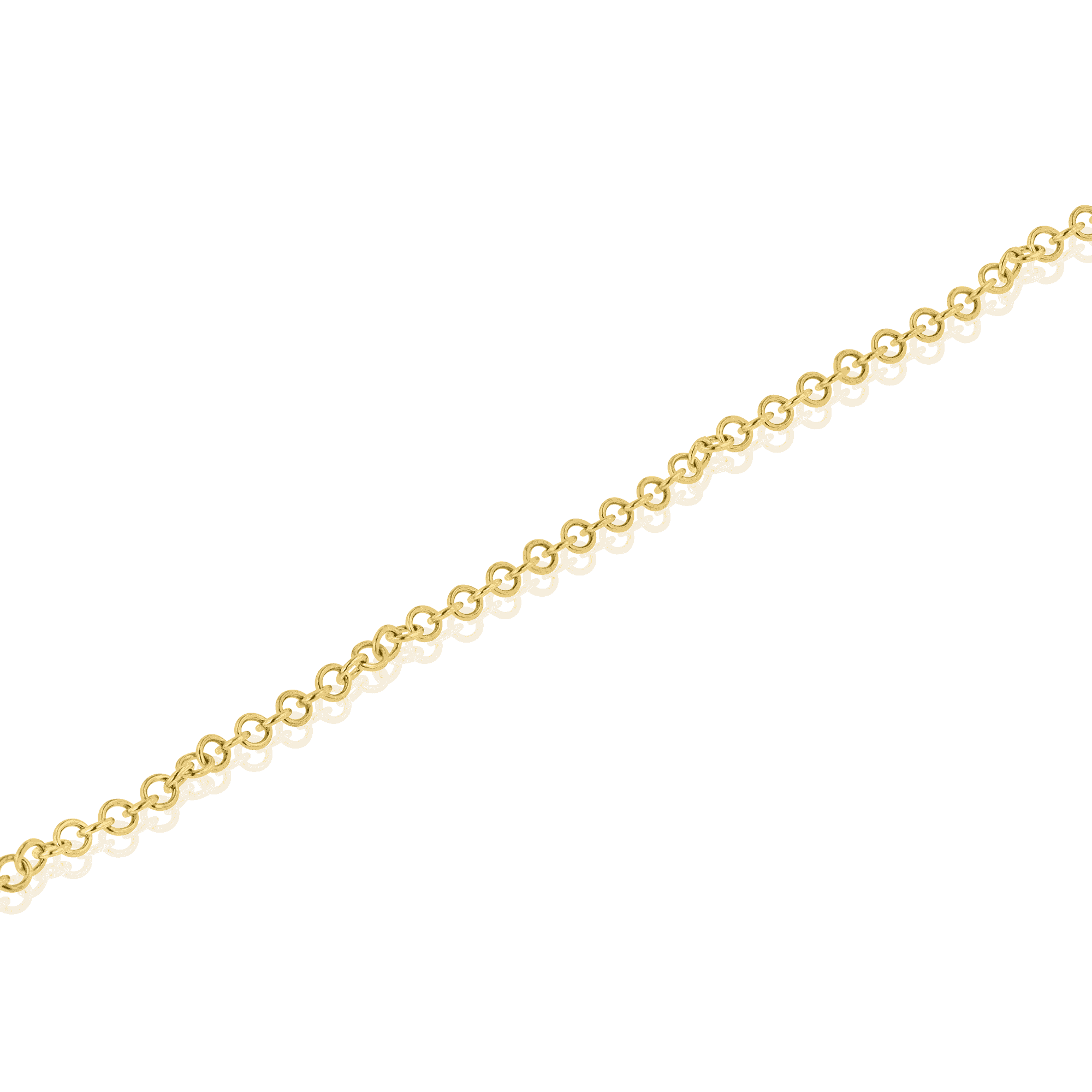 9ct Yellow Gold Trace Chain Bracelet