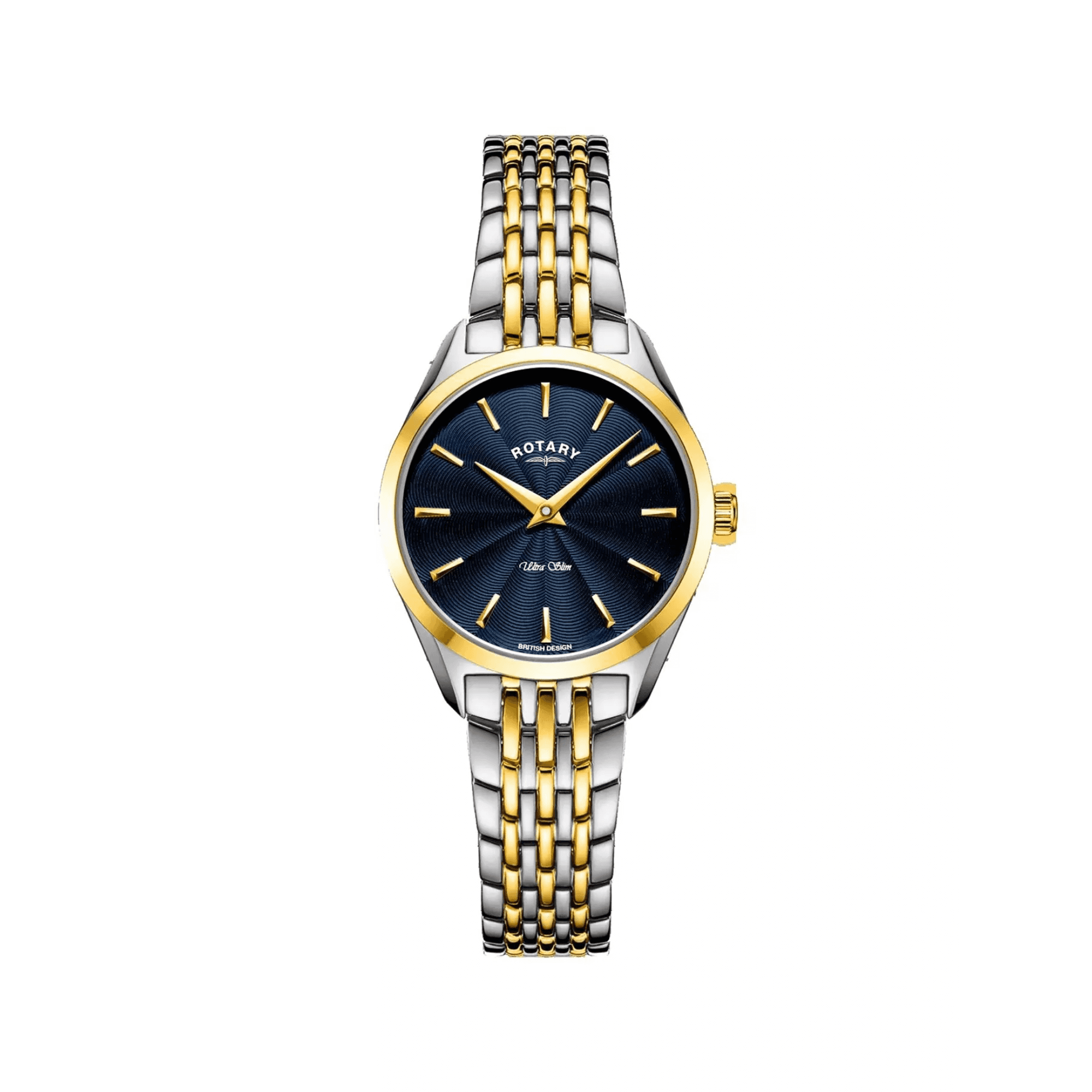 Ladies Rotary Ultra Slim Two Tone Watch