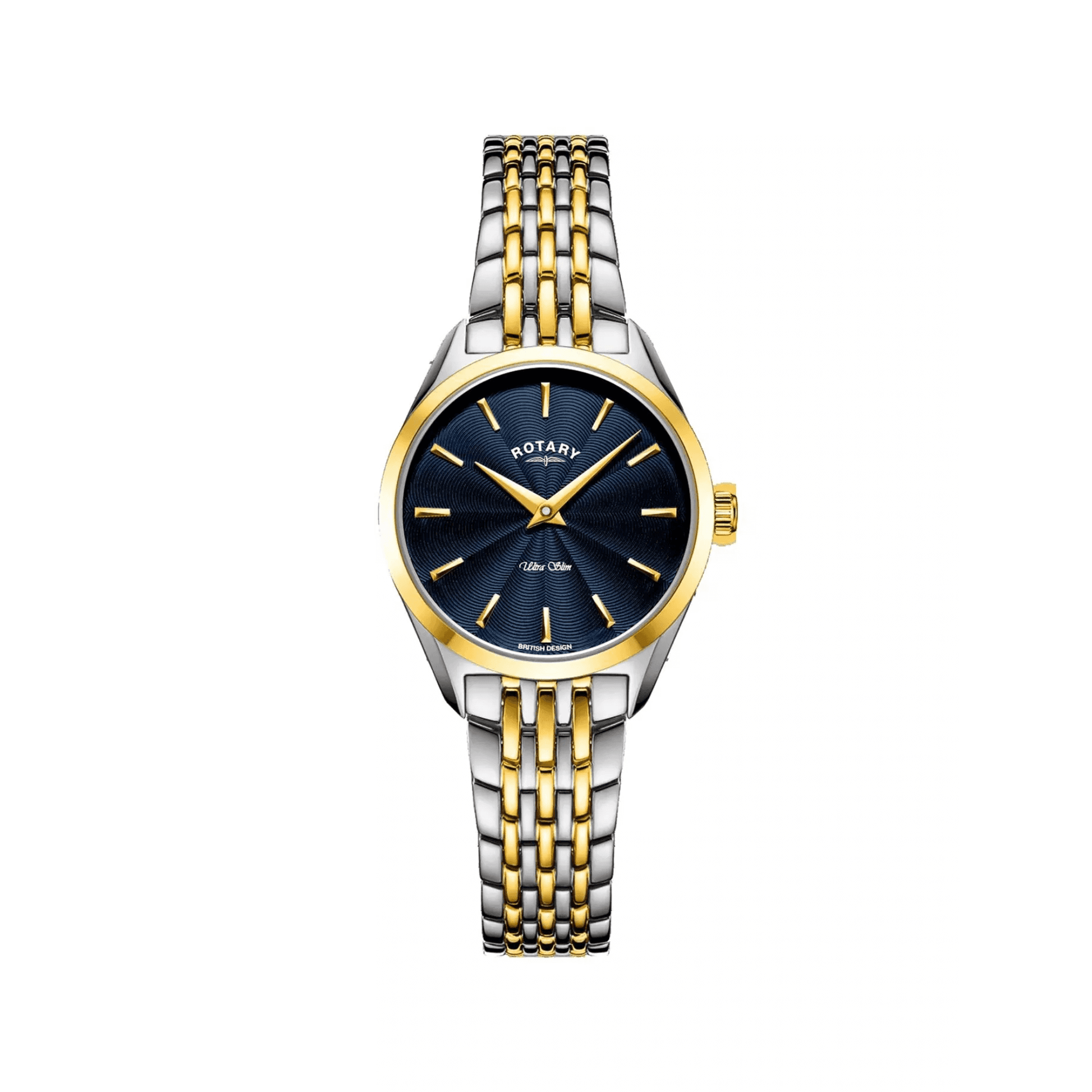 Ladies Rotary Ultra Slim Two Tone Watch