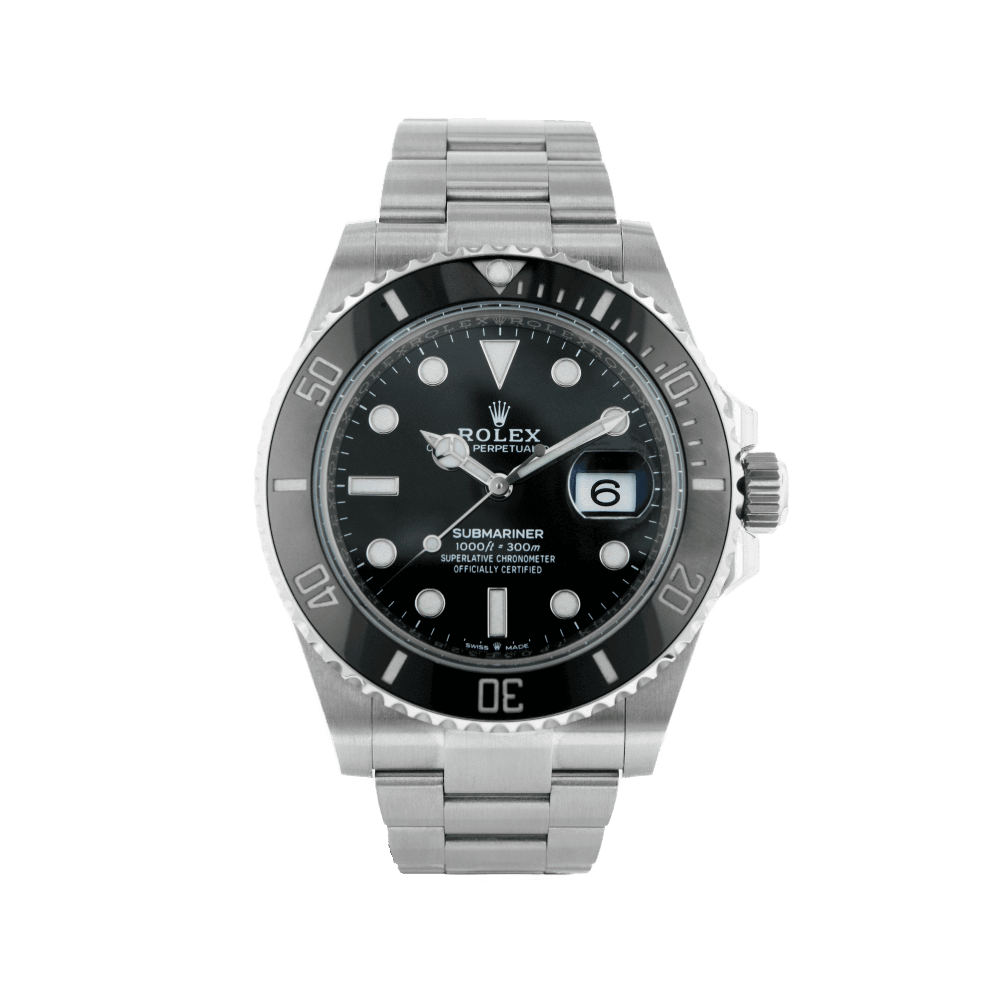 Rolex Submariner Ceramic Bezel Pre-Owned Watch