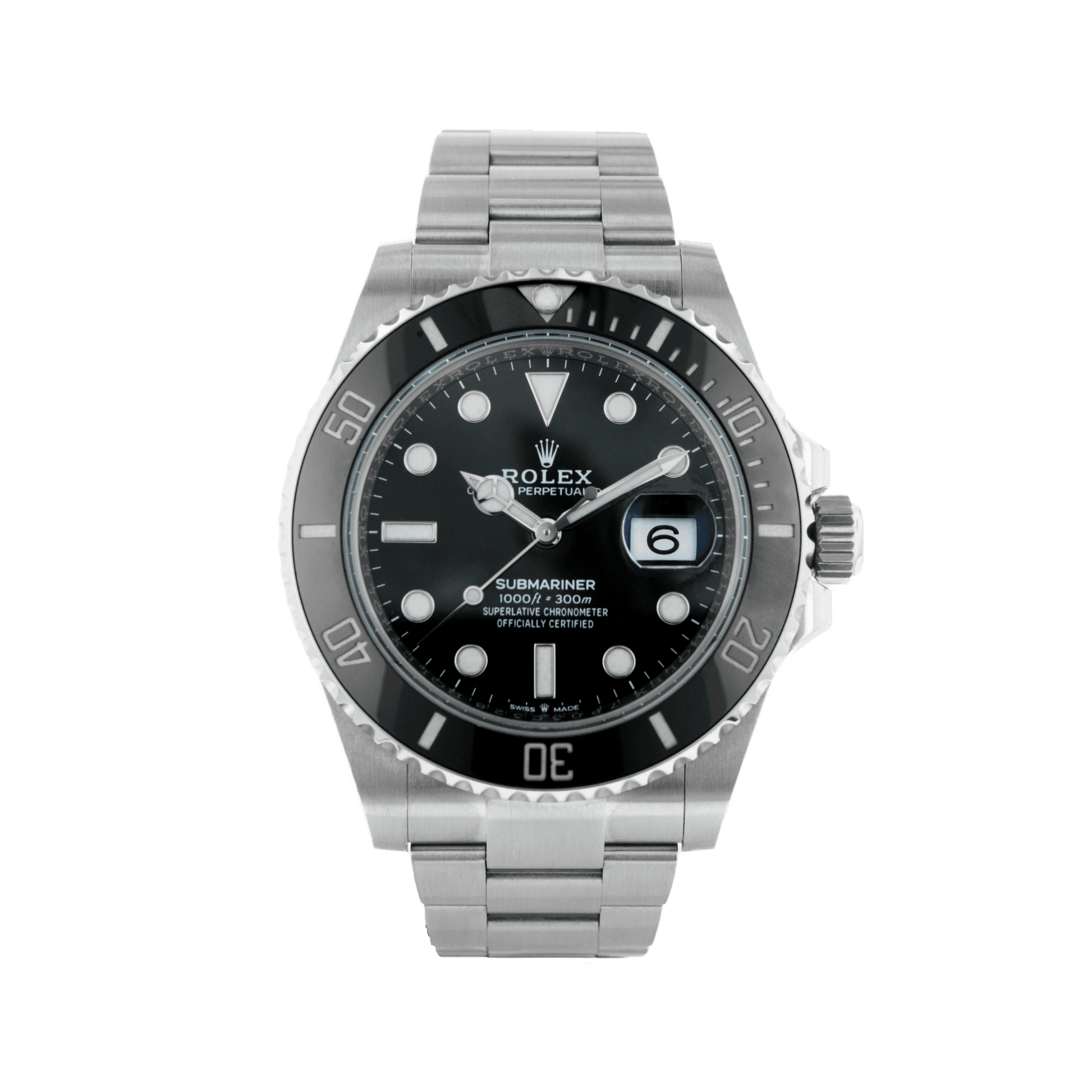 Rolex Submariner Ceramic Bezel Pre-Owned Watch