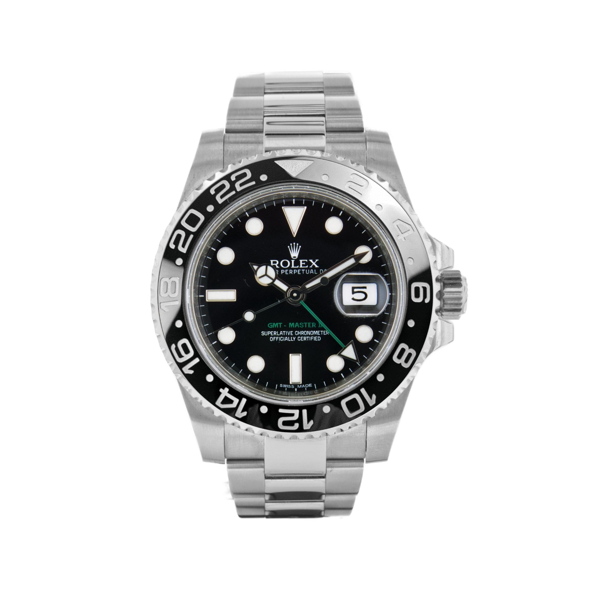 Rolex GMT Master II Oyster Perpetual Pre-owned Watch July 2018