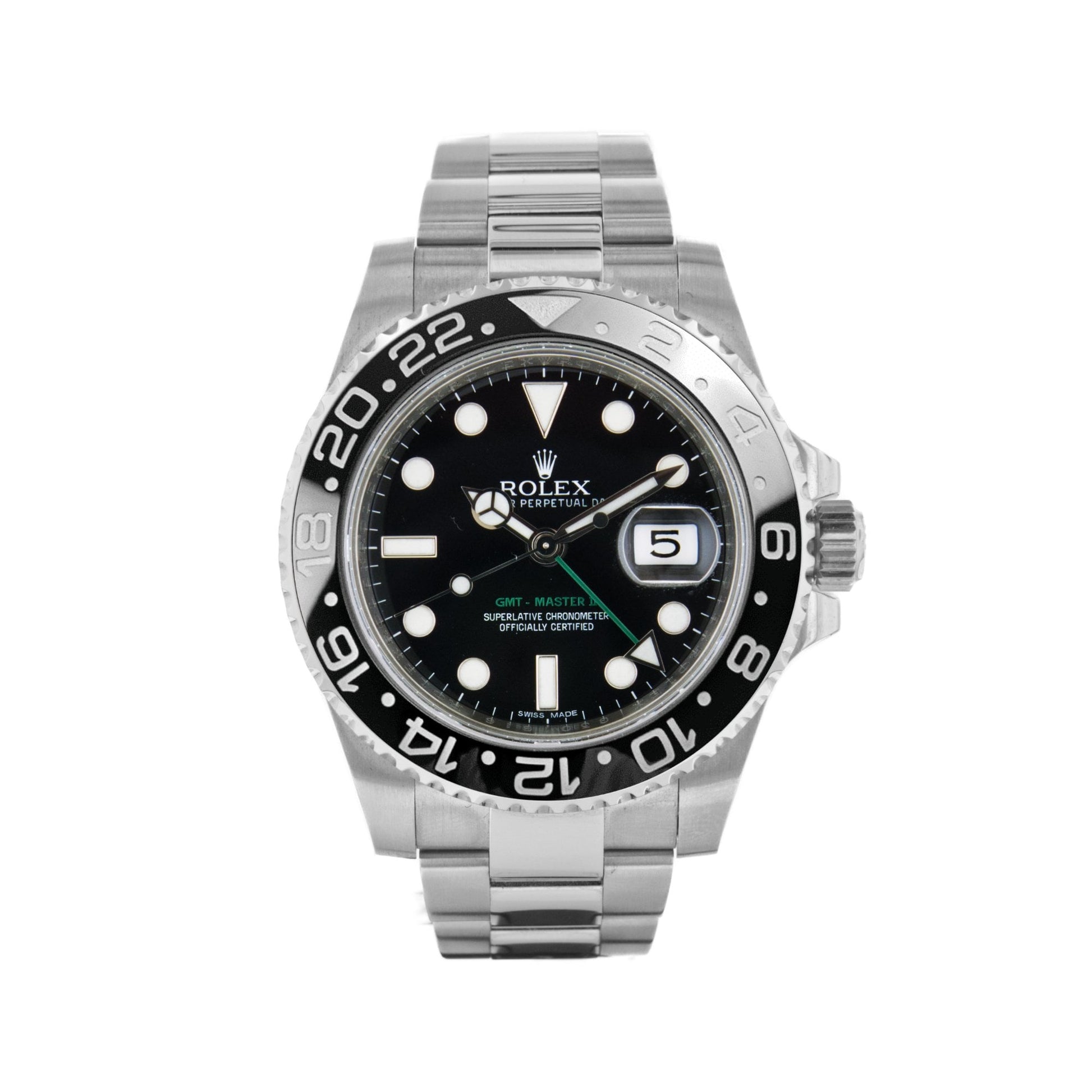 Rolex GMT Master II Oyster Perpetual Pre-owned Watch July 2018