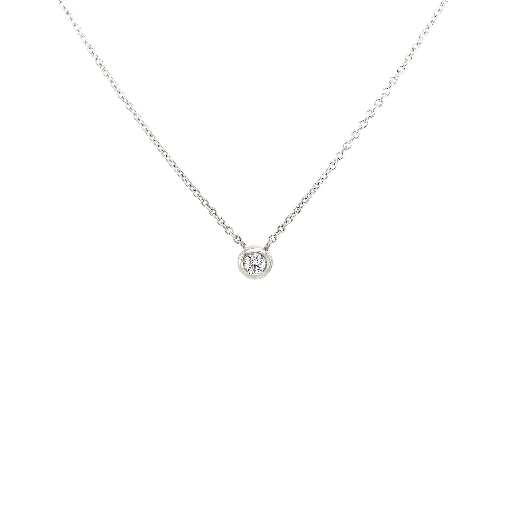9ct White Gold Natural Diamond Cluster Necklace and Earrings Gift Set