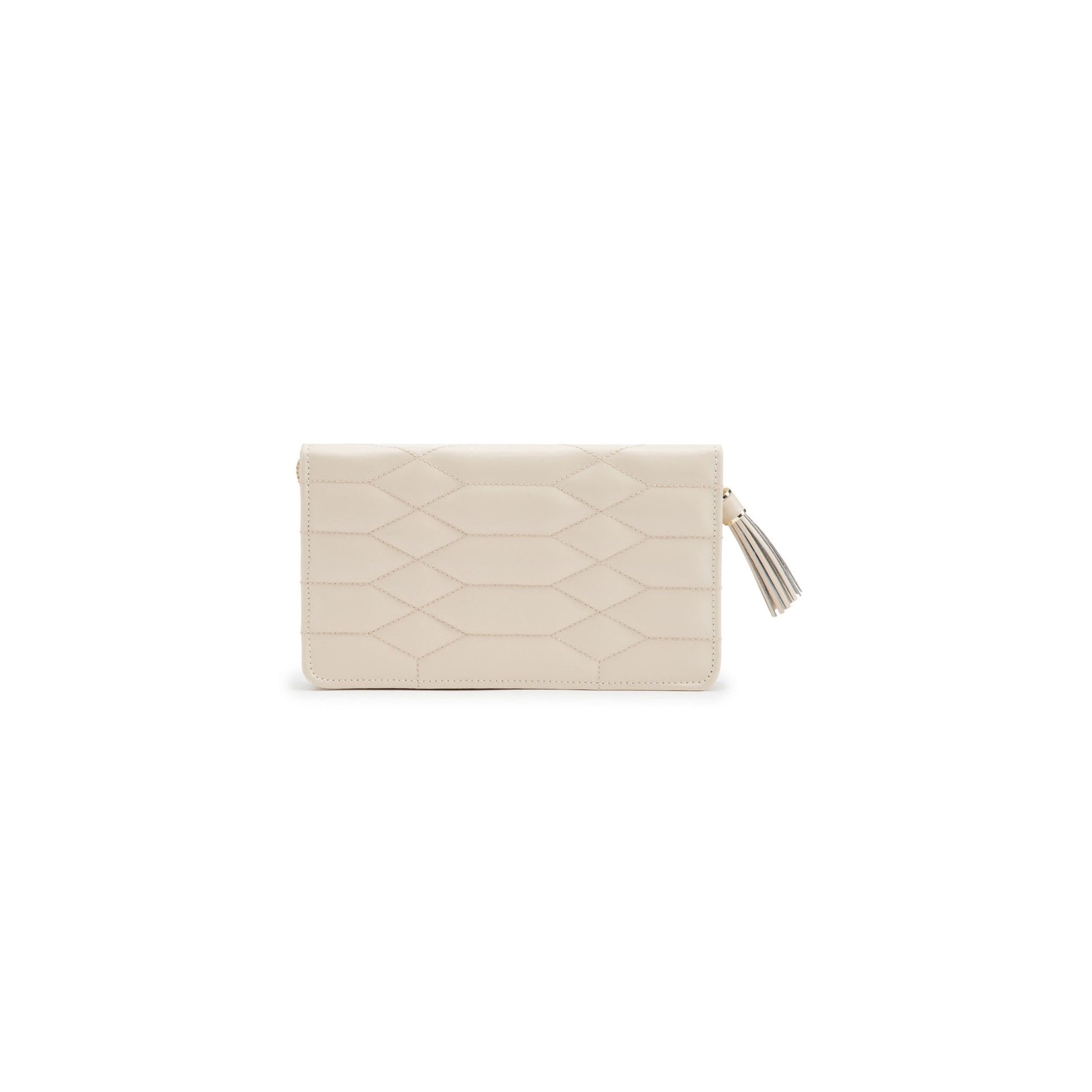 Ivory Leather 'Caroline' Portfolio Jewellery Case