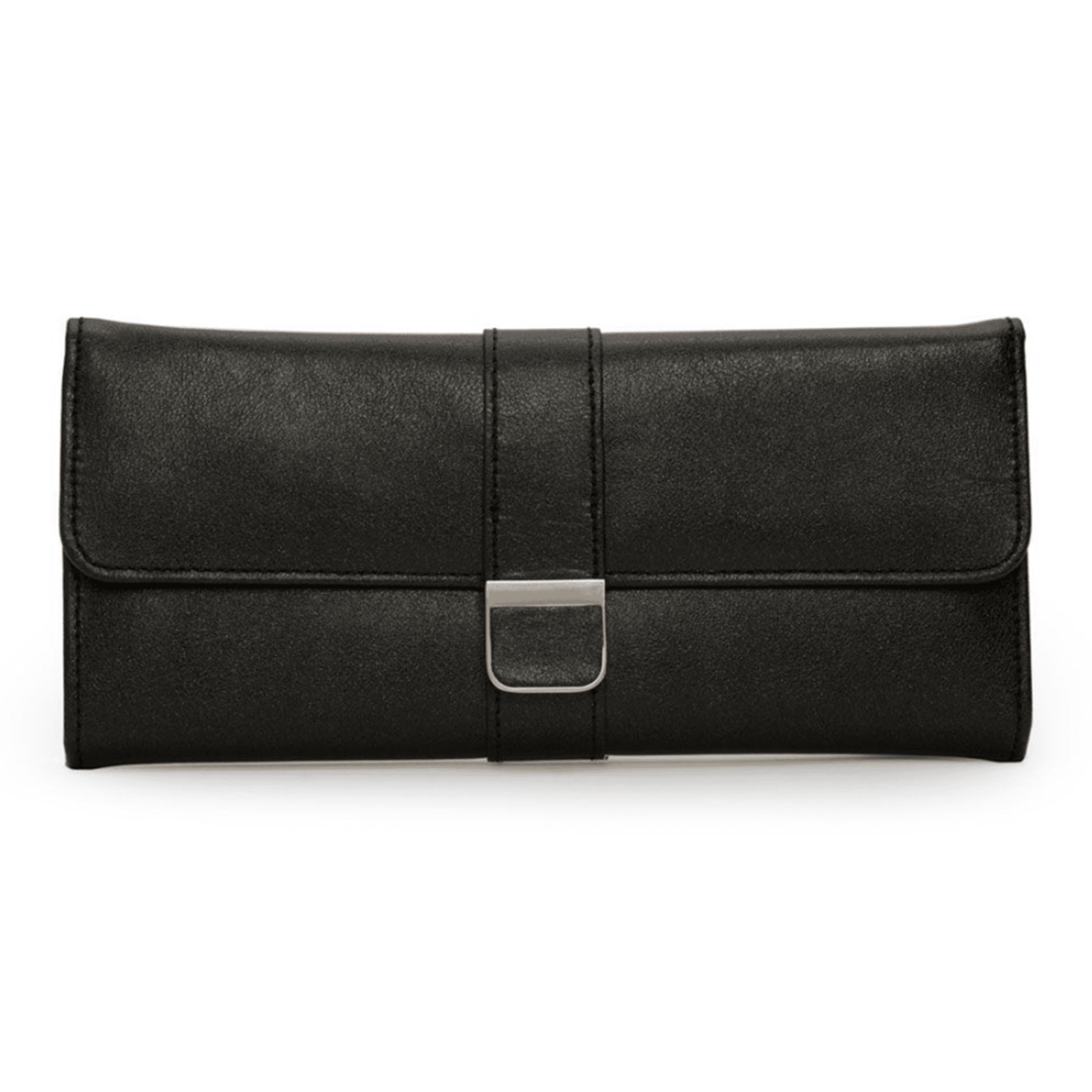 Anthracite Leather 'Palermo' Jewellery Roll