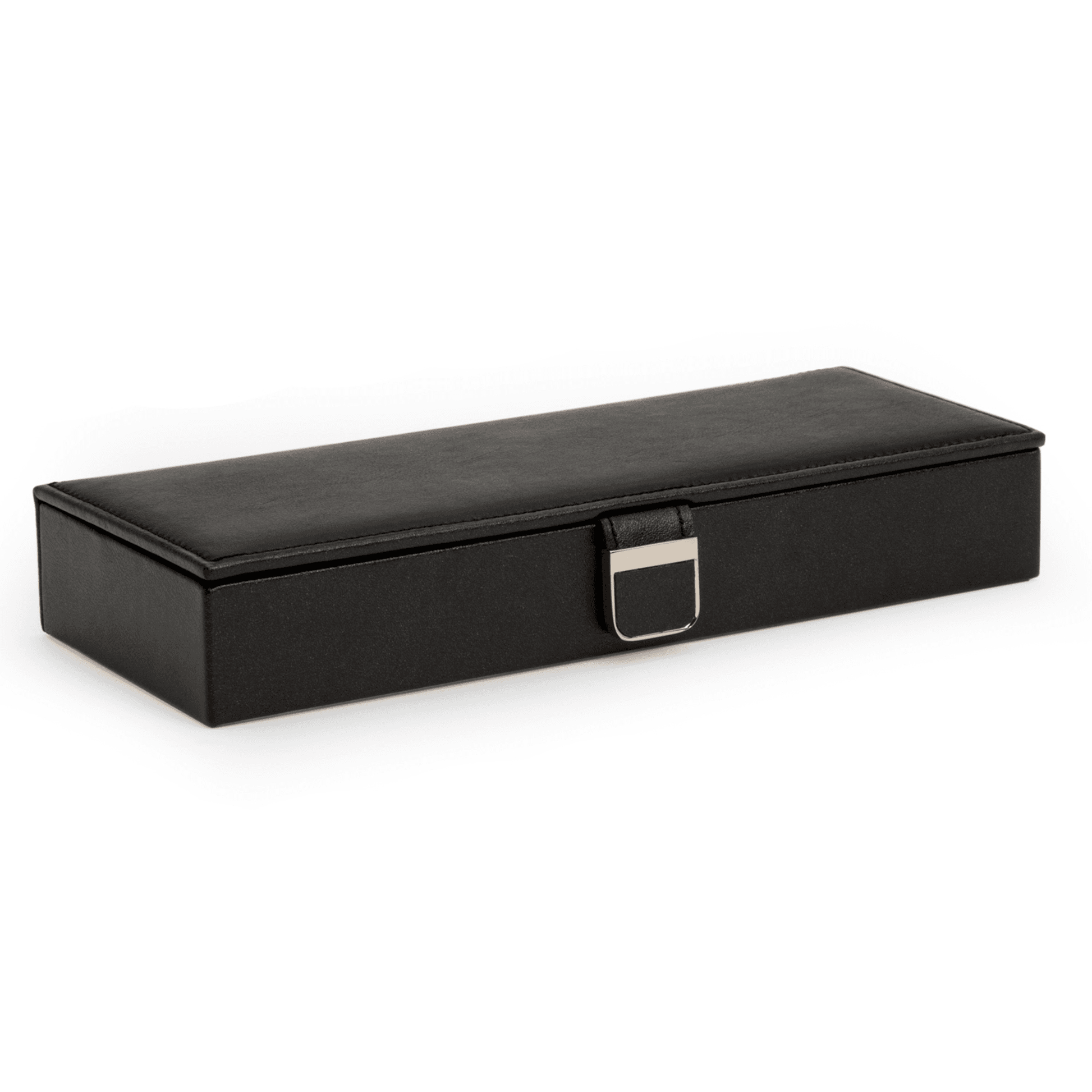 Anthracite Leather 'Palermo' Jewellery Deposit Box
