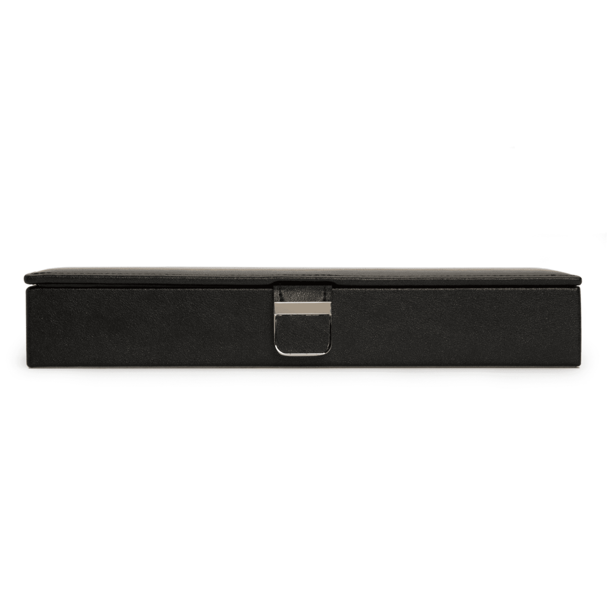 Anthracite Leather 'Palermo' Jewellery Deposit Box