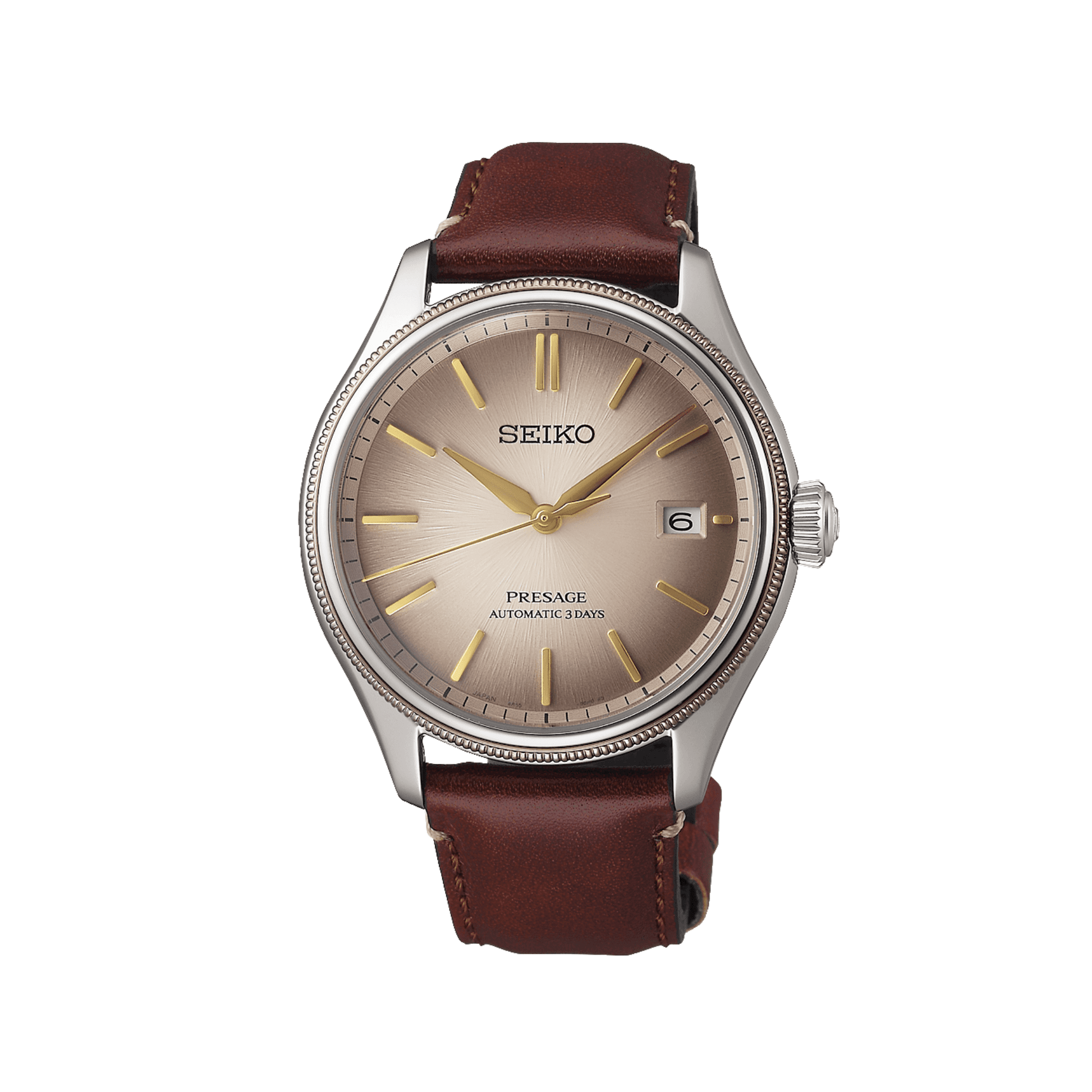Seiko Presage Classic Series Limited Edition 'Shiracha' Automatic Watch