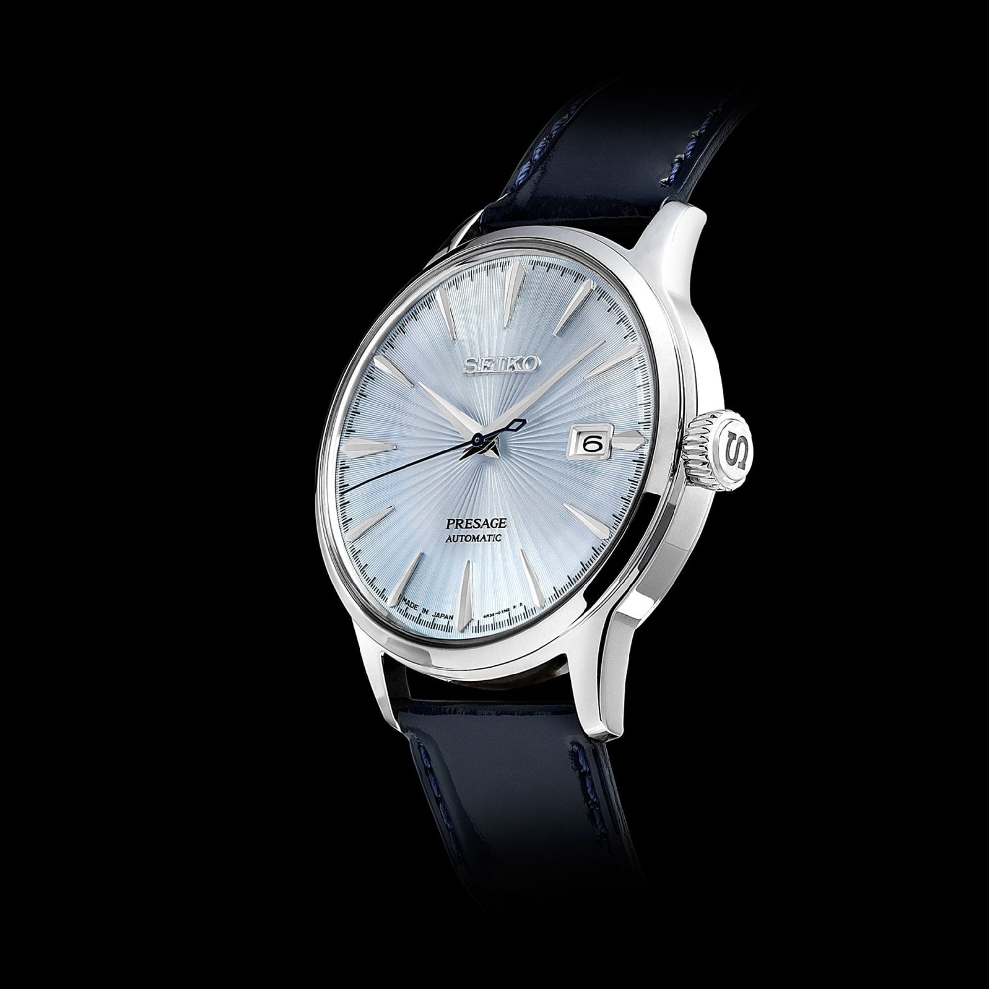 Seiko Presage Cocktail Time 'Ice Blue' Automatic Watch