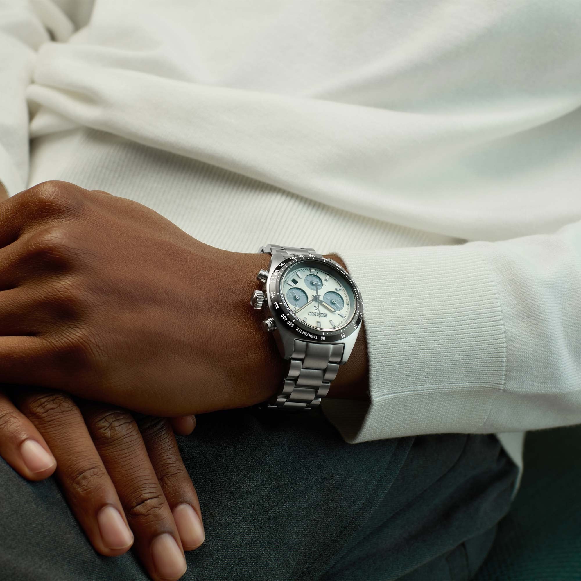 Seiko Prospex Speedtimer Solar Chronograph Watch