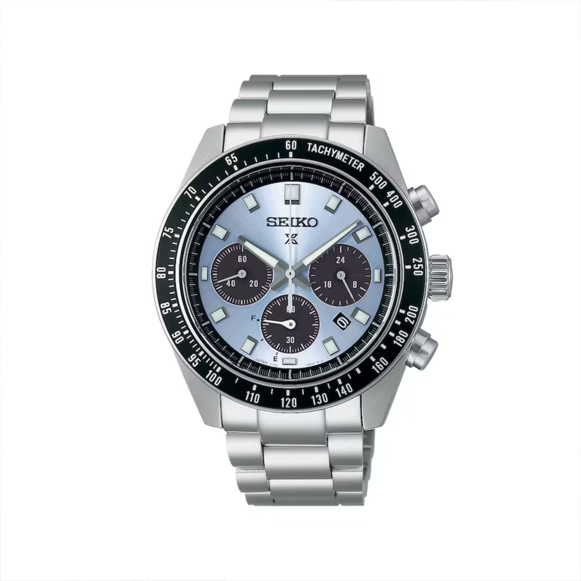 Seiko Prospex 'Crystal Trophy' Speedtimer Solar Chronograph Blue Watch