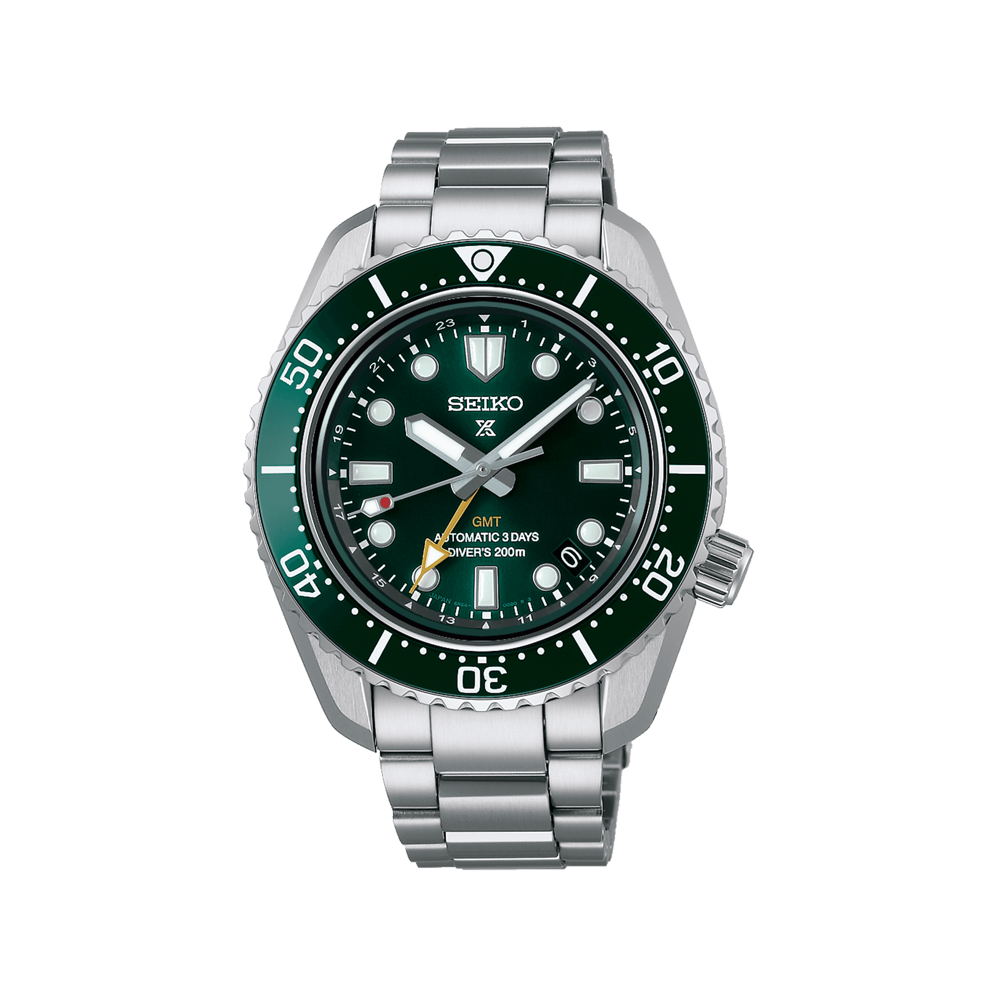 Seiko Prospex 1968 Heritage Divers GMT Automatic 'Marine Green' Watch
