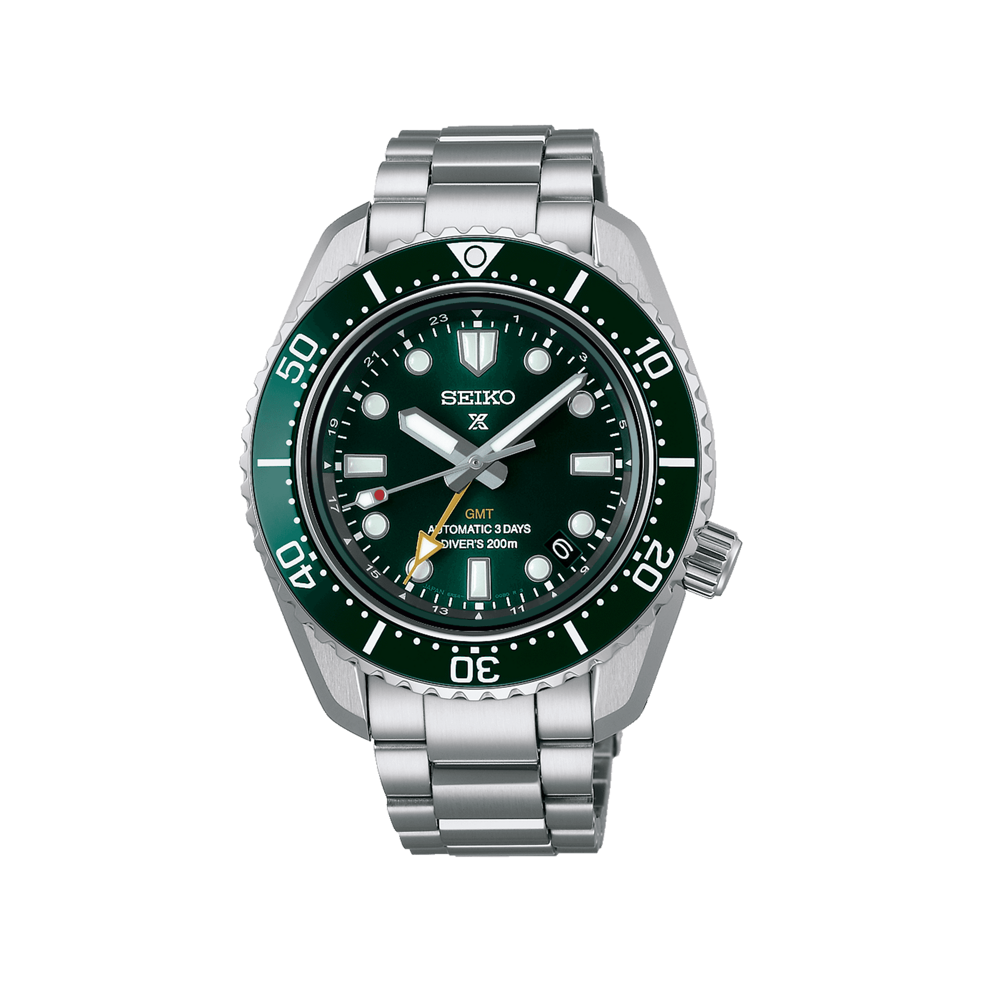Seiko Prospex 1968 Heritage Divers GMT Automatic 'Marine Green' Watch