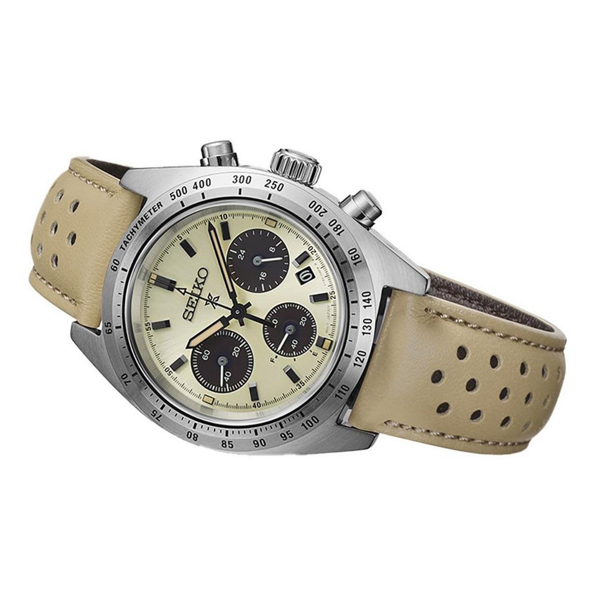 Seiko Prospex Speedtimer Solar 'Motoring' Chronograph Watch